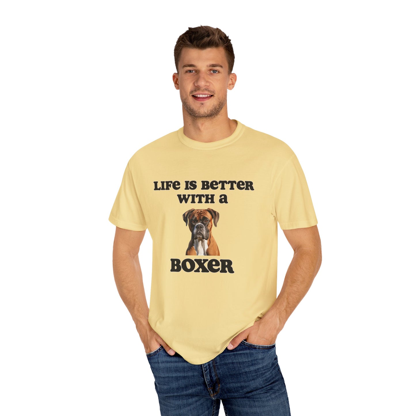 Boxer Tshirt - Dog Mom Shirt, Dog Dad Shirt, gift for Dog Mom