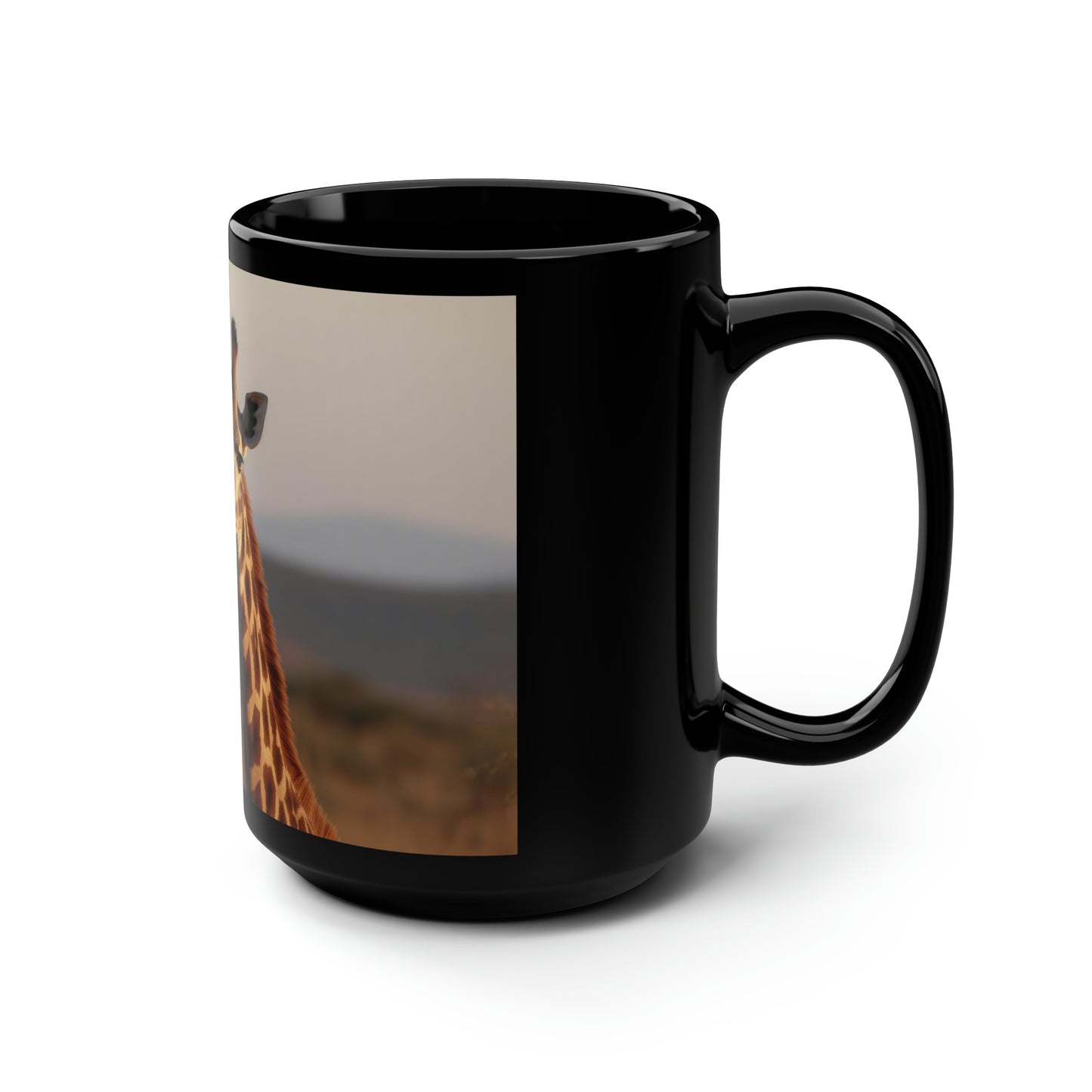 Giraffe Mug - 15 oz Ceramic Mug