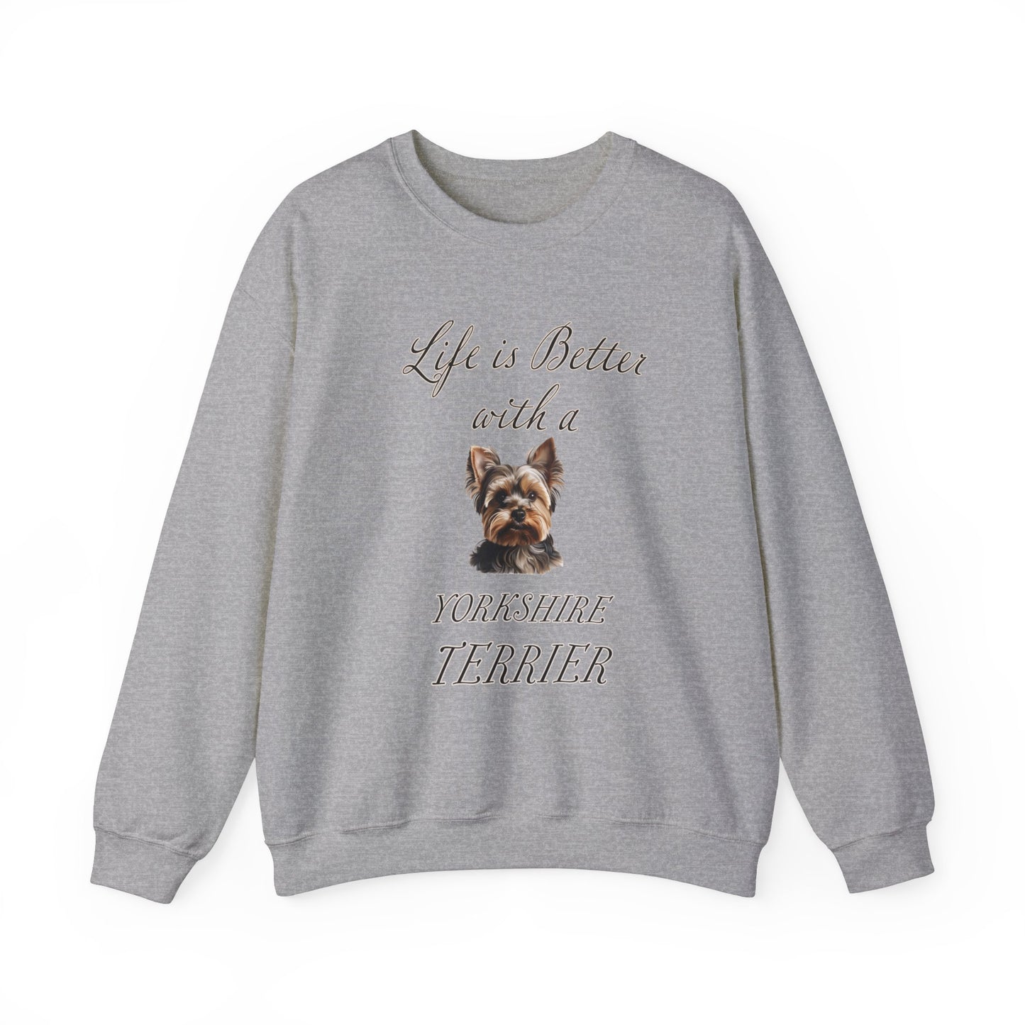 Yorkshire Terrier sweatshirt, Dog Mom Shirt, Dog Dad Shirt