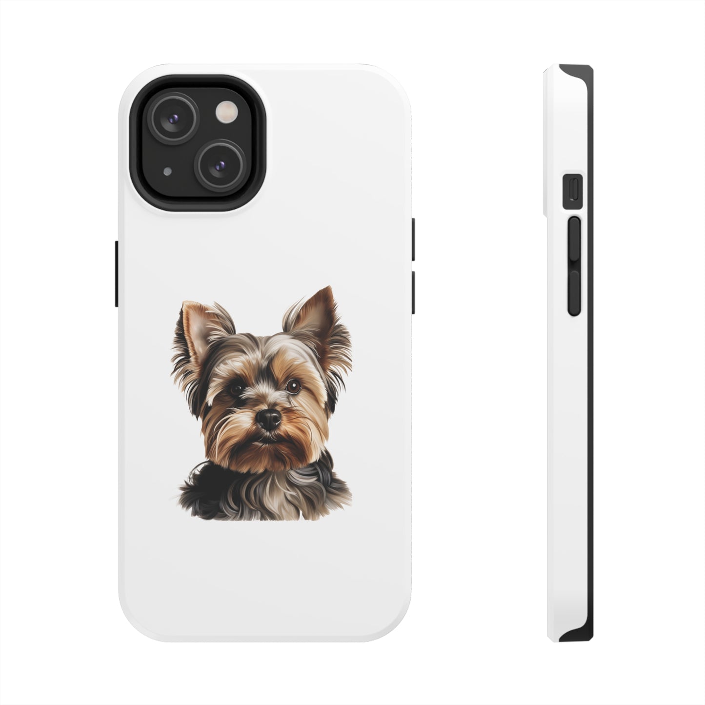 Yorkshire Terrier Tough Phone Case (White)