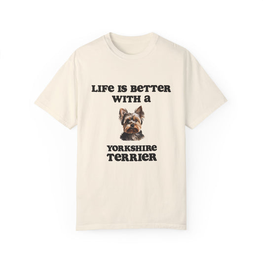 Yorkshire Terrier Tshirt - Dog Mom Shirt, Dog Dad Shirt, gift for Dog Mom