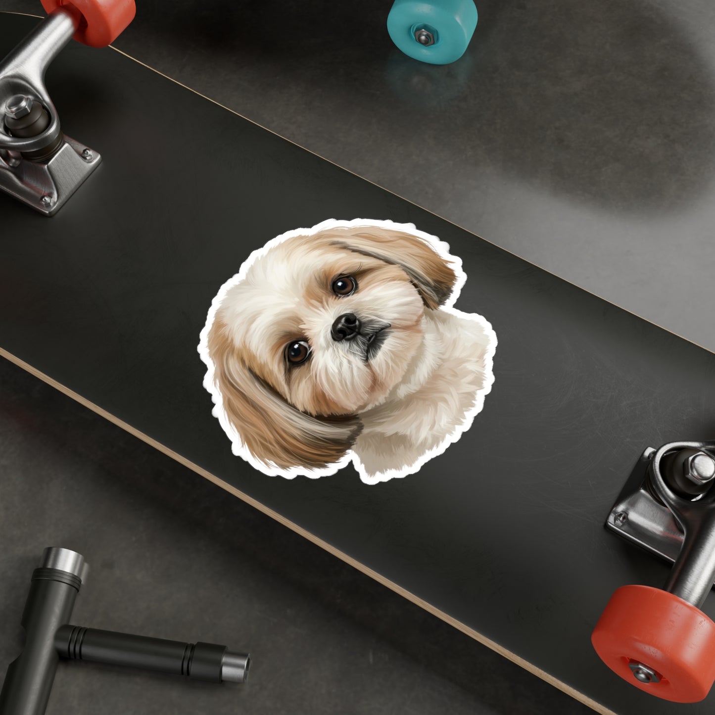 Shih Tzu Sticker - Waterproof Dog Decal