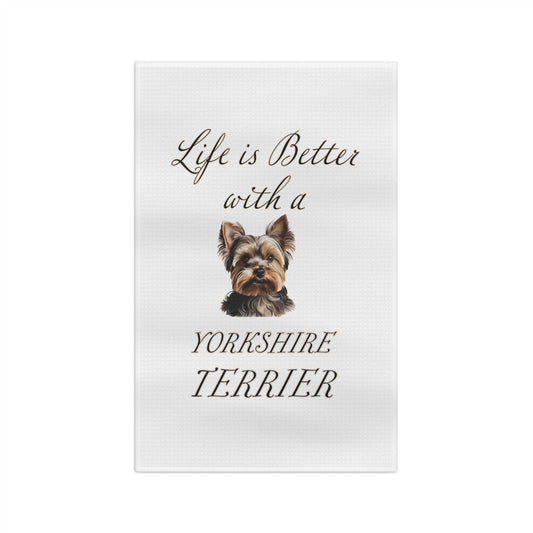 Yorkshire Terrier Soft Tea Towel