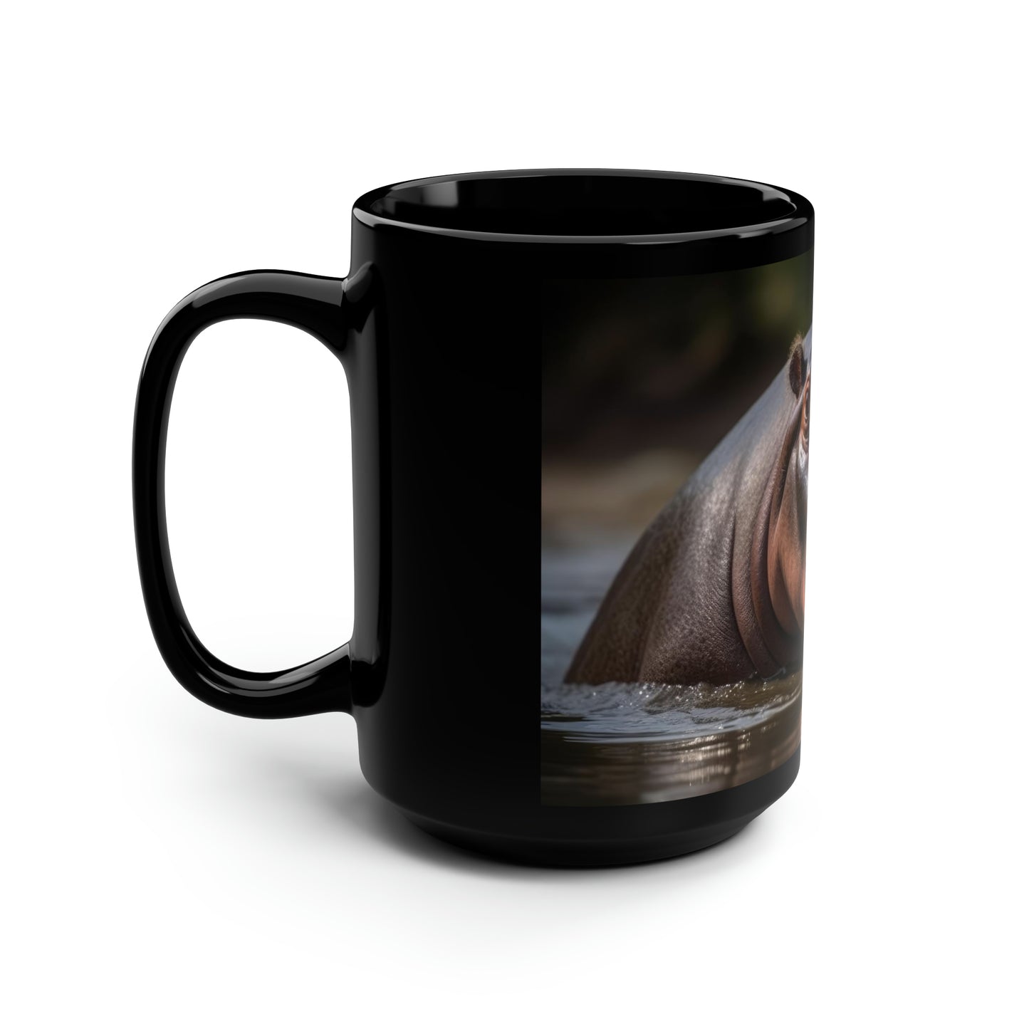 Hippopotamus Mug - 15oz Ceramic Mug