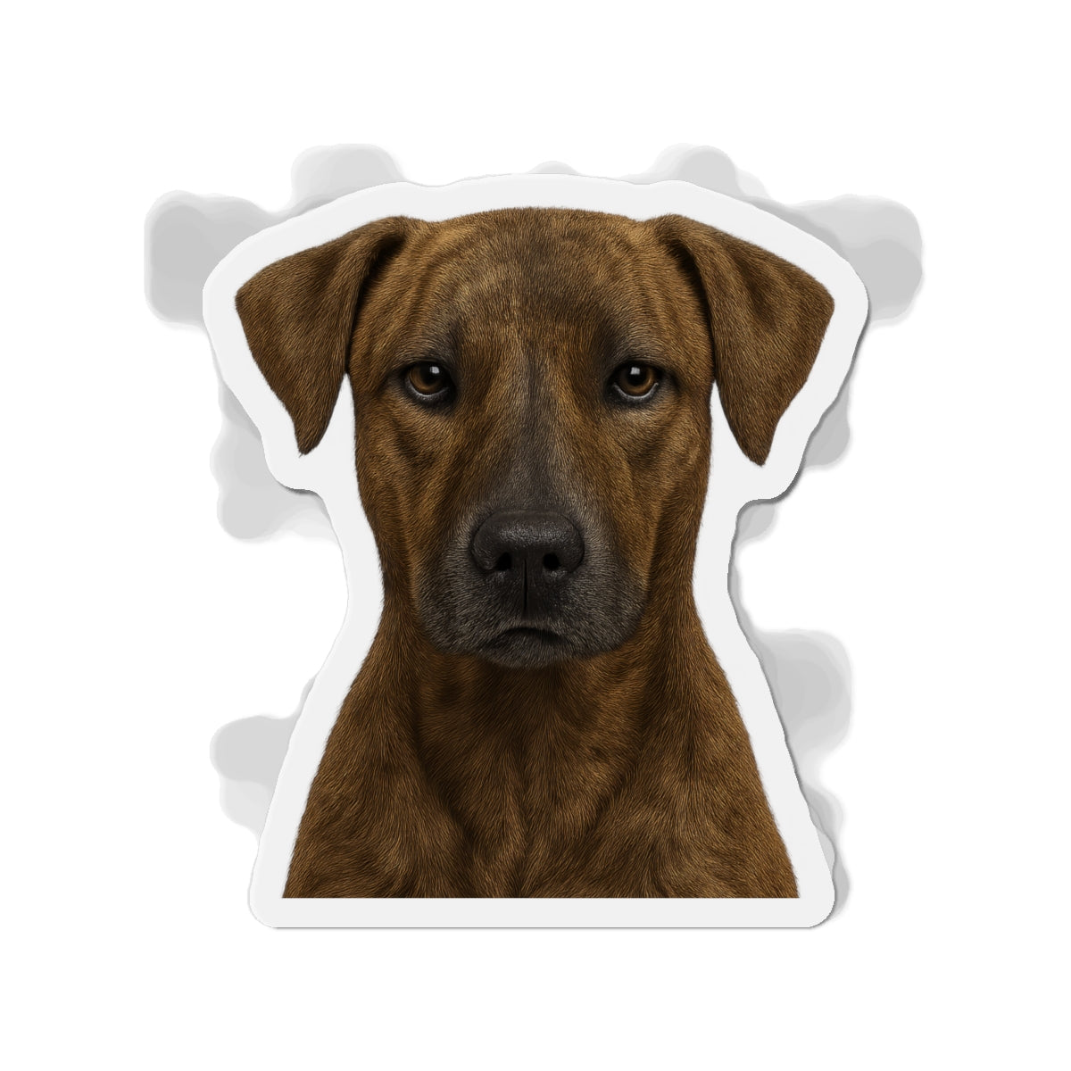 Africanis Die-Cut Magnet, Fridge Magnet, Cute Dog Magnet, Animal Lover Gift, Pet Owner Decor, Kitchen Decor