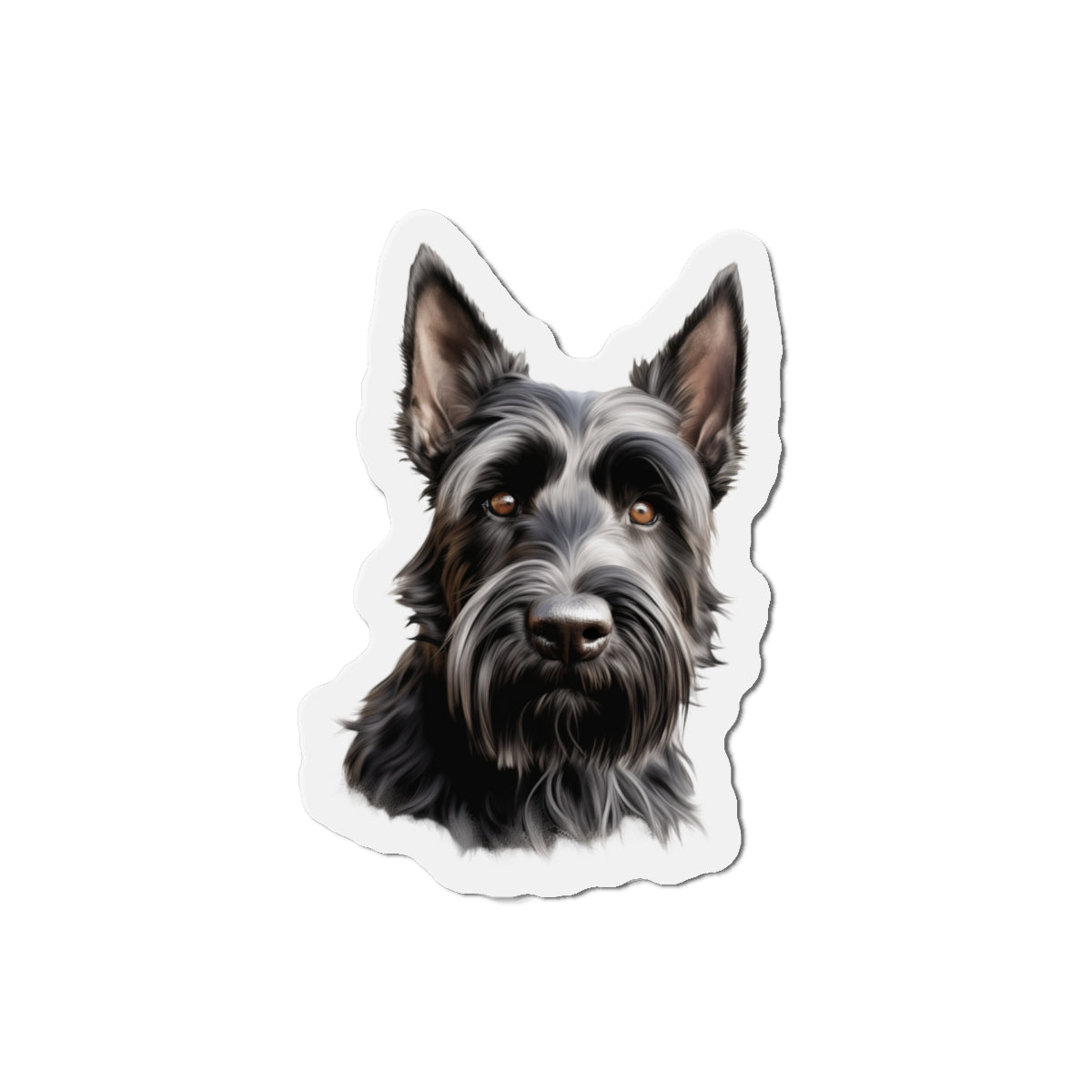 Scottish Terrier Magnet | Die Cut Dog Magnet | Pet Kitchen Decor