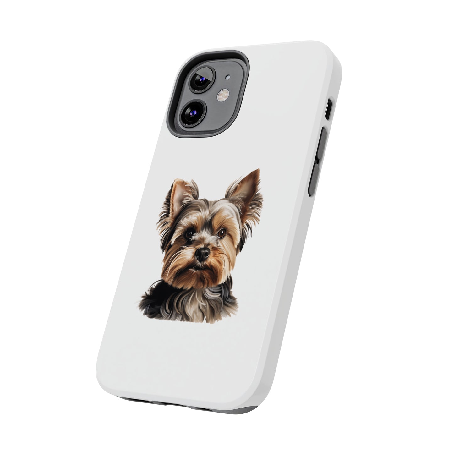 Yorkshire Terrier Tough Phone Case (White)