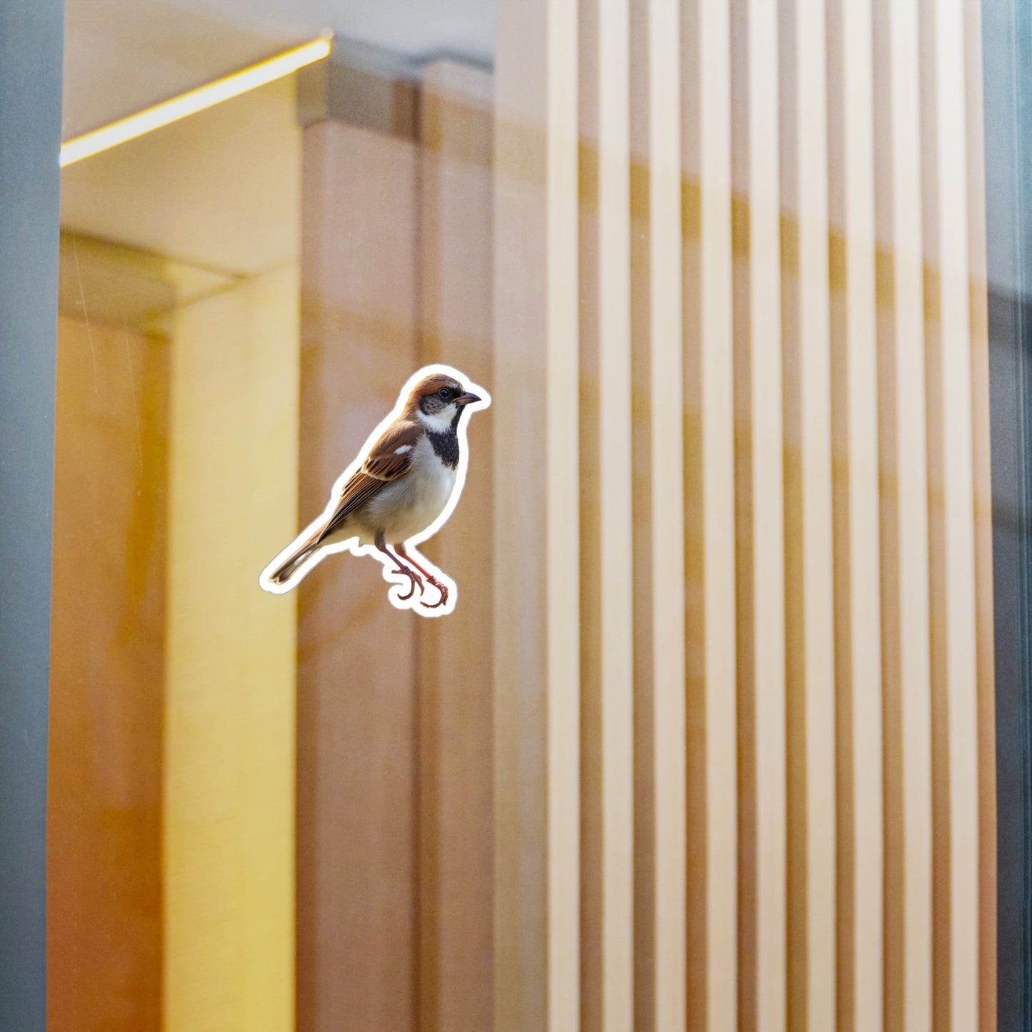 Sparrow decal - Sparrow sticker - Bird Sticker - Bird Decal - Outdoor - Indoor