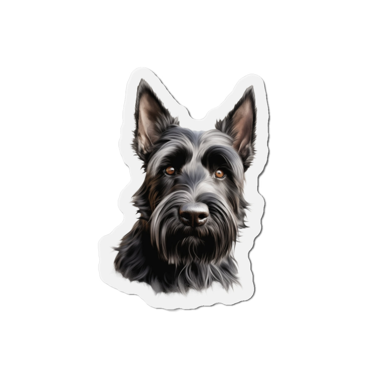 Scottish Terrier Magnet | Die Cut Dog Magnet | Pet Kitchen Decor