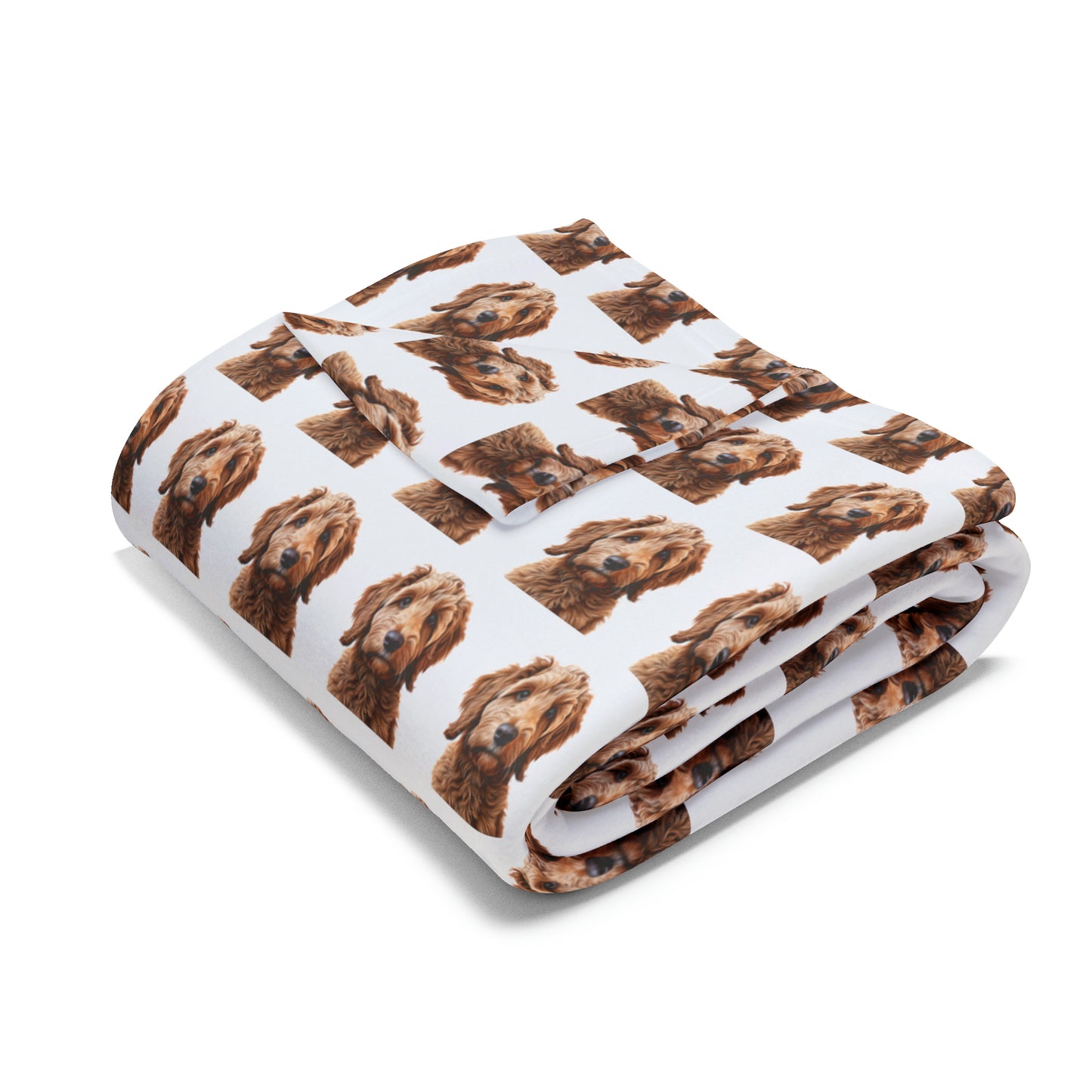 Goldendoodle Arctic Fleece Blanket