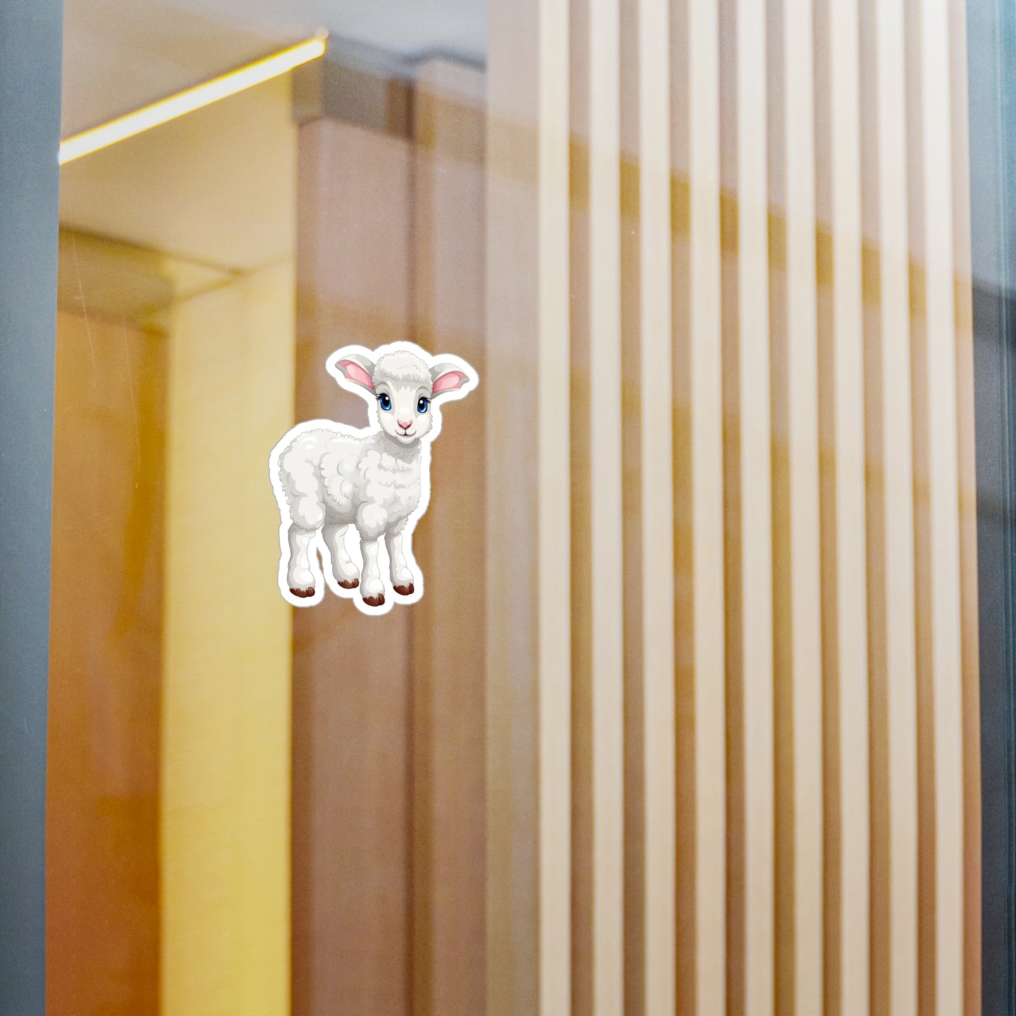 Lamb Sticker - Kiss-Cut Vinyl Decals