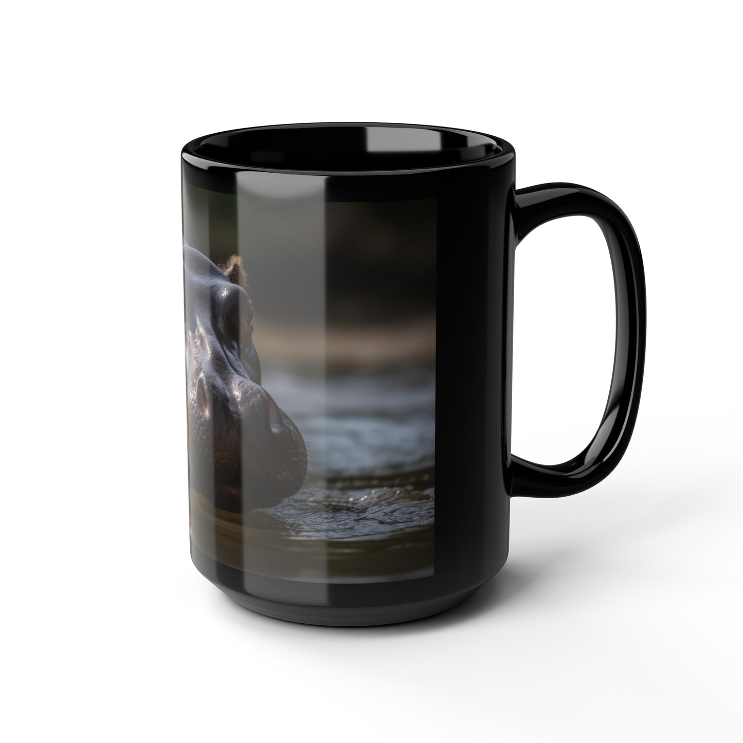 Hippopotamus Mug - 15oz Ceramic Mug