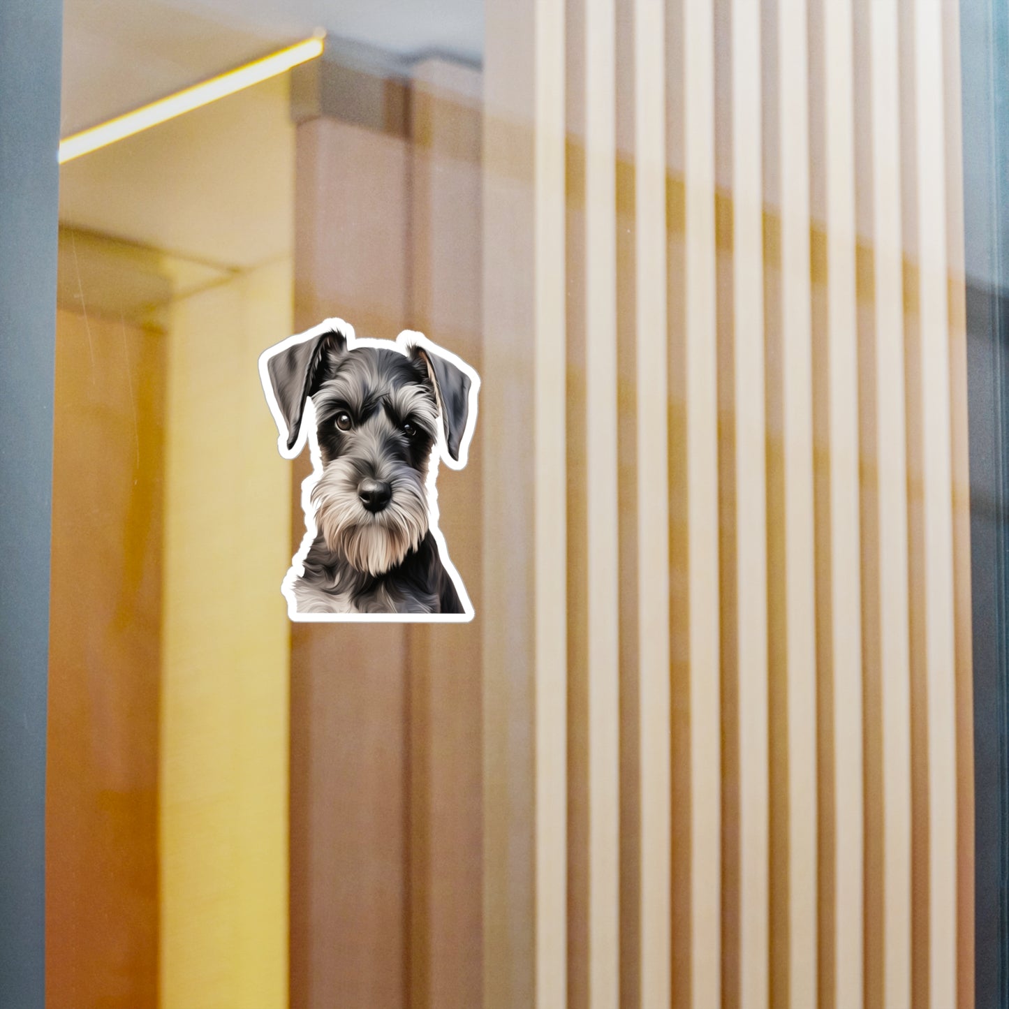 Schnauzer Sticker - Kiss-Cut Dog Vinyl Decals