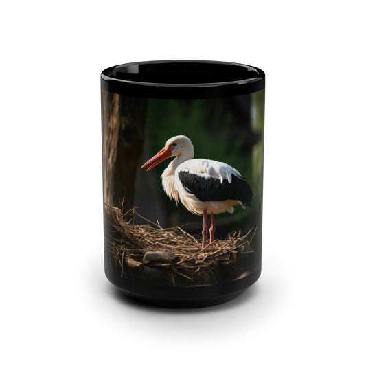 Stork Mug - 15oz Ceramic Mug