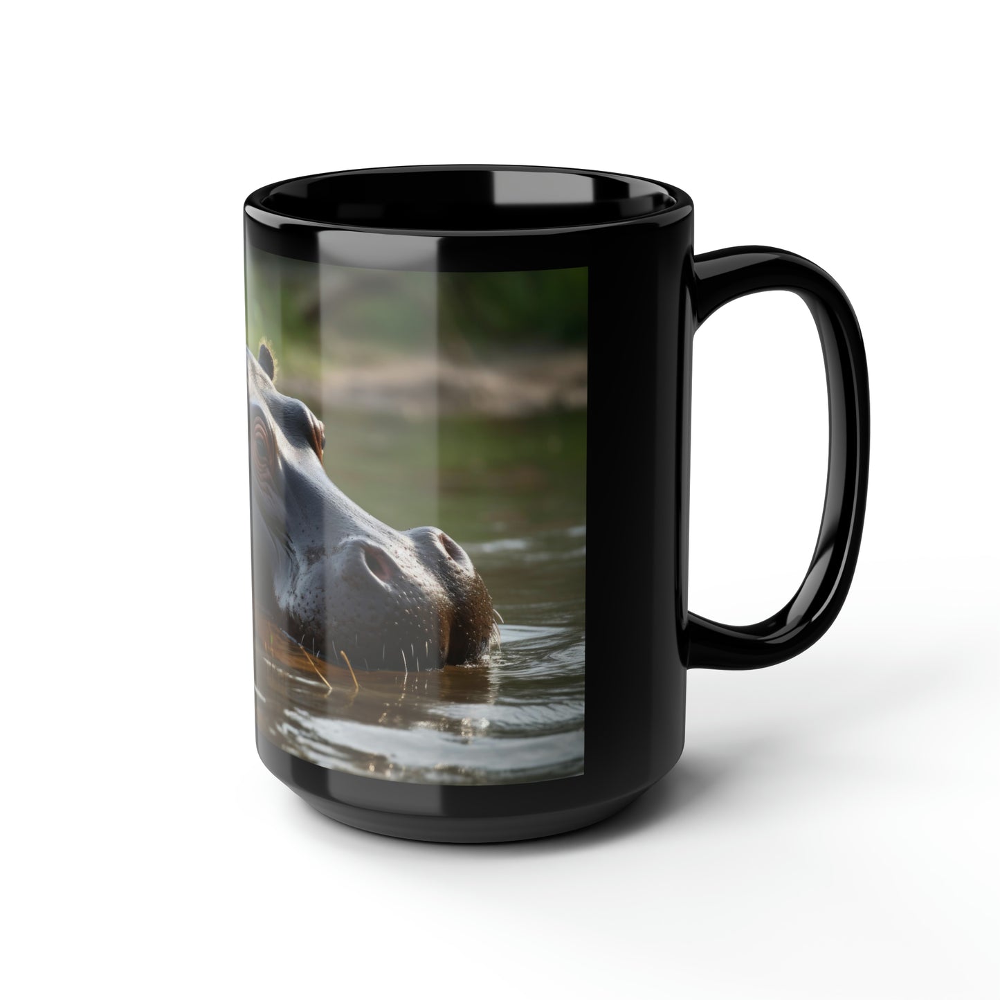 Hippopotamus Mug - 15oz Ceramic Mug