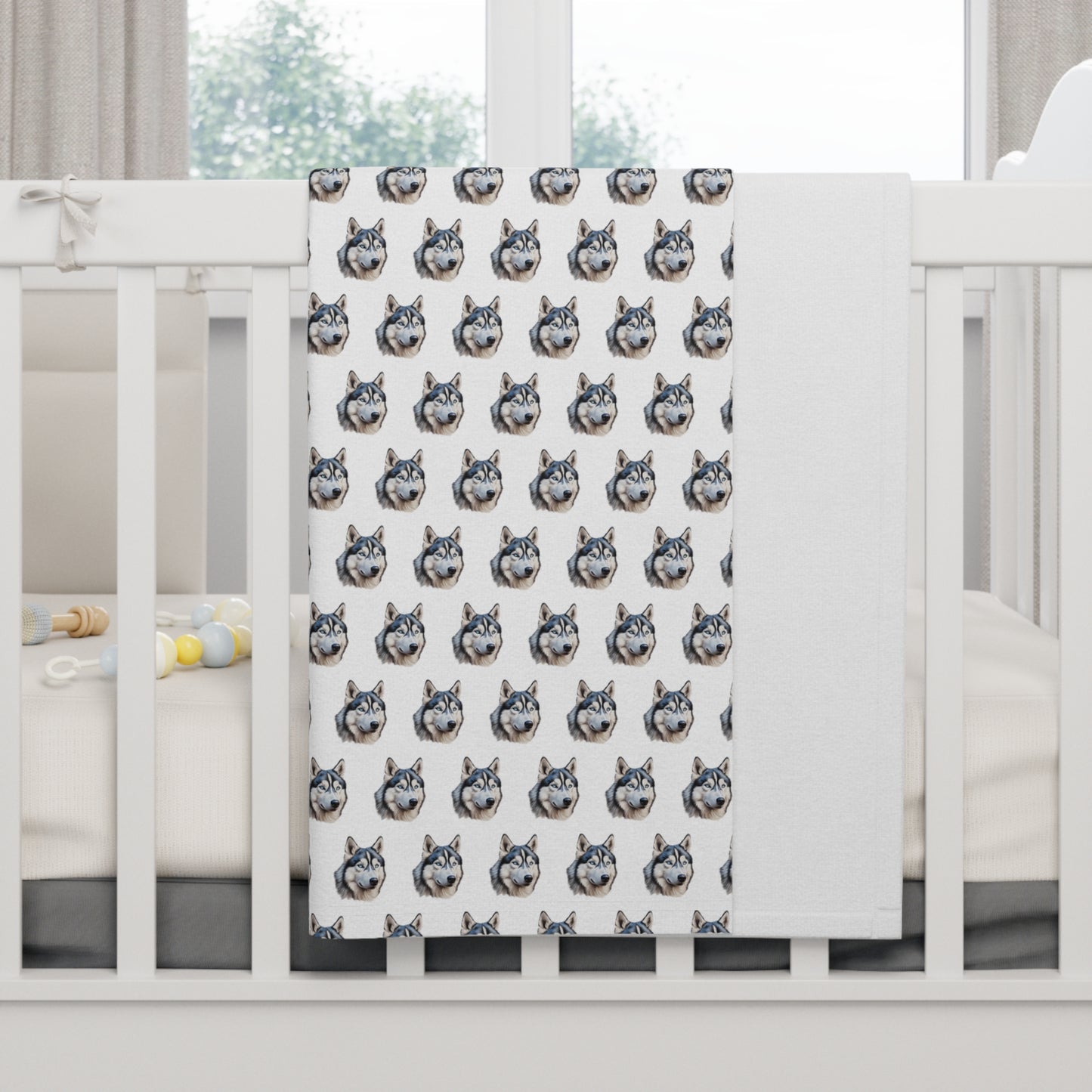 Husky Soft Fleece Baby Blanket