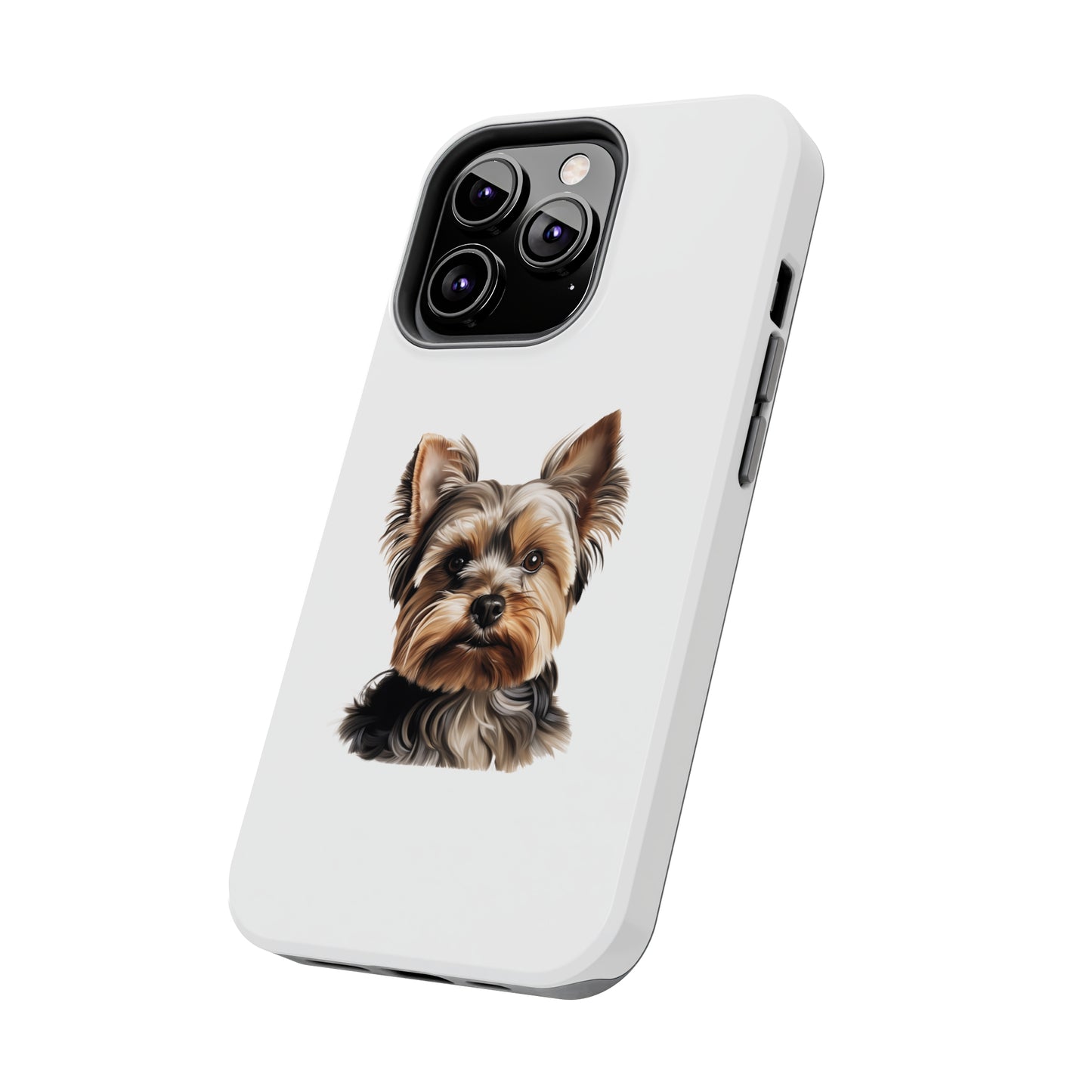 Yorkshire Terrier Tough Phone Case (White)