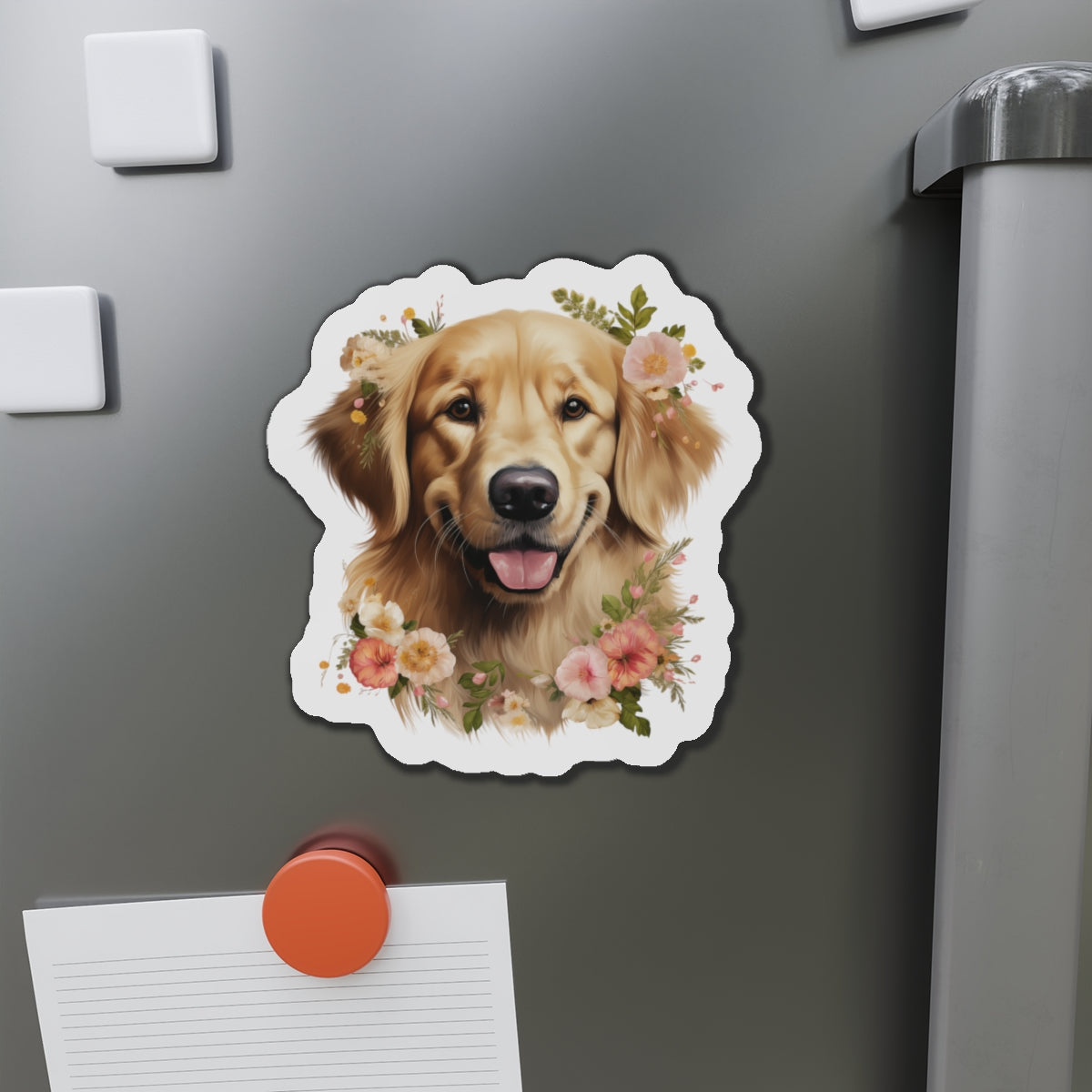 Golden Retriever Magnet - Die Cut Dog Magnet
