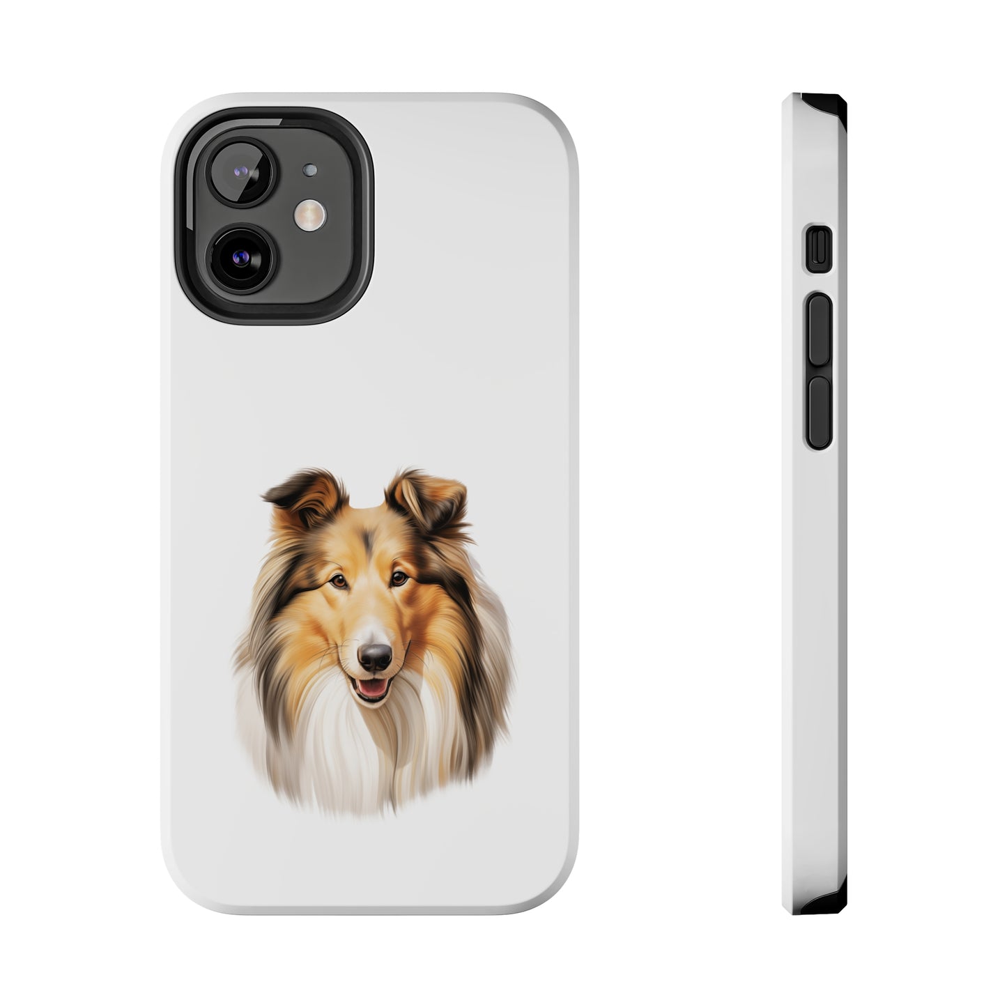Rough Collie Tough Phone Case