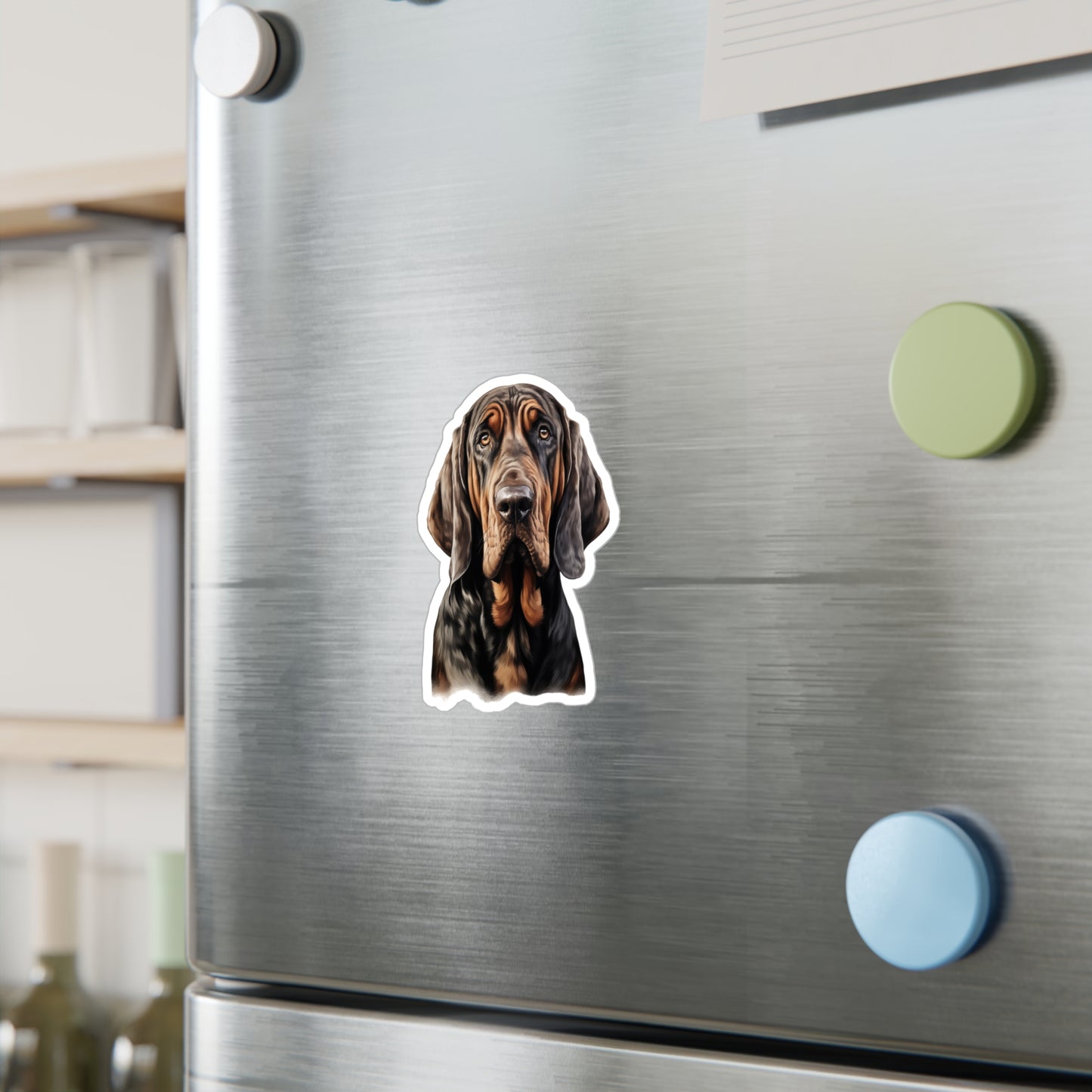 Bloodhound Sticker - Kiss-Cut Vinyl Dog Decals