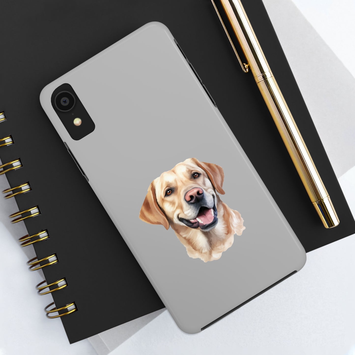 Light Grey Labrador Retriever Tough Phone Case