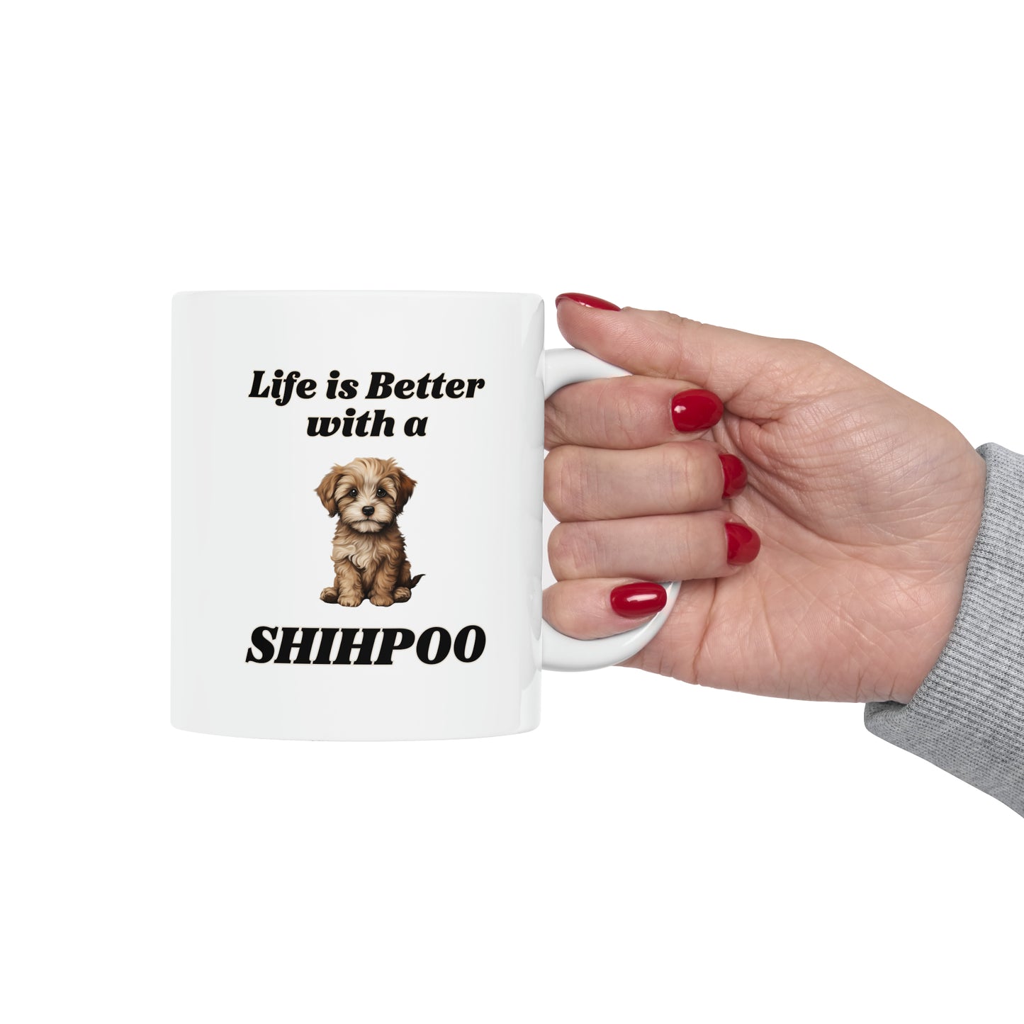 Shihpoo Mug - 11 oz