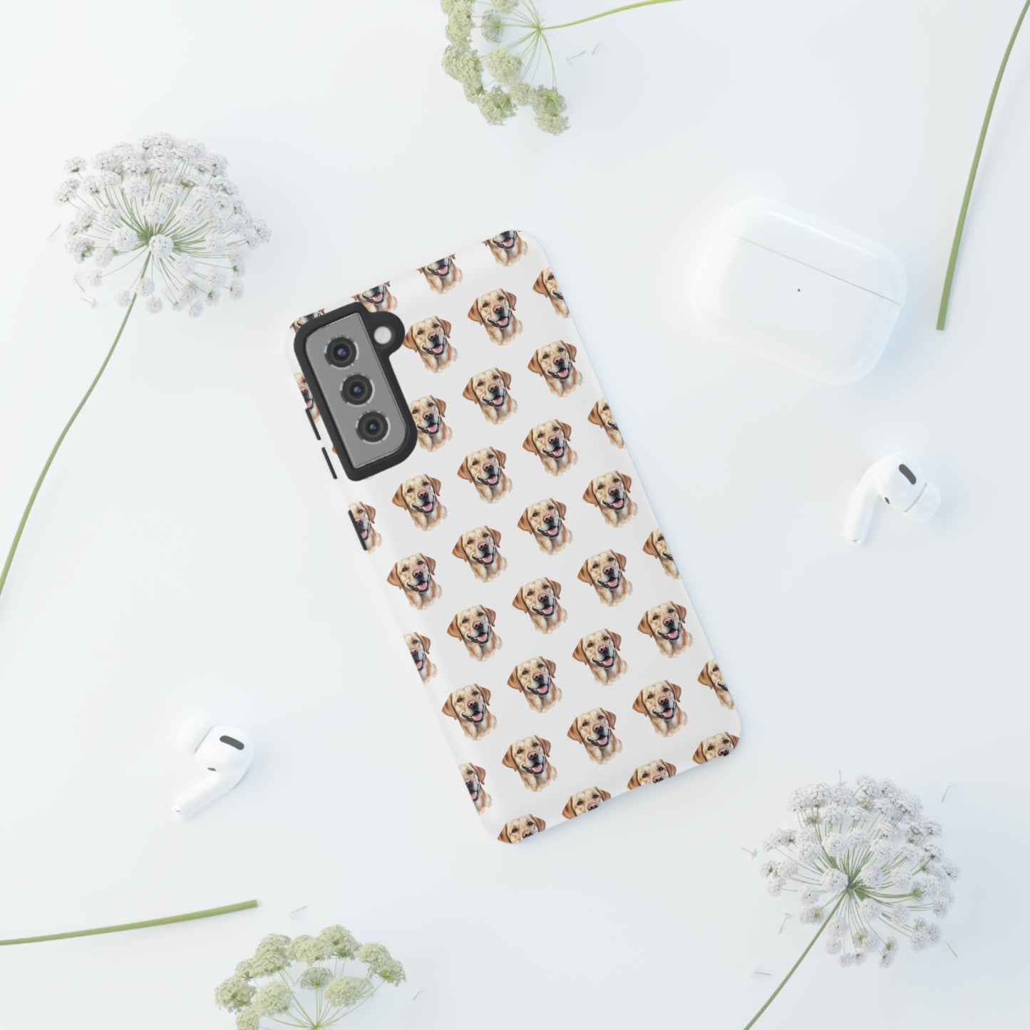 Labrador Retriever Phone Case (White)