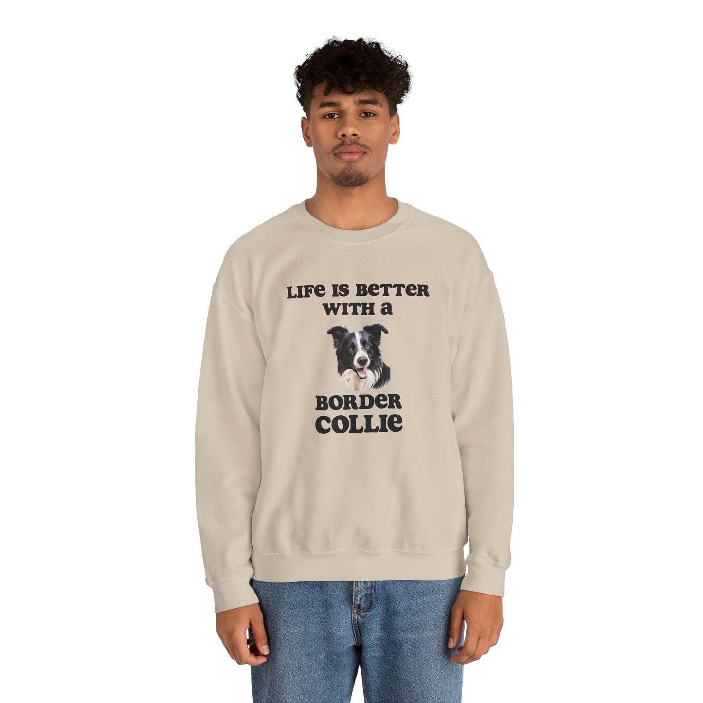 Life is Better with a Border Collie sweatshirt, Dog Mom Shirt, Dog Dog Dad Shirt