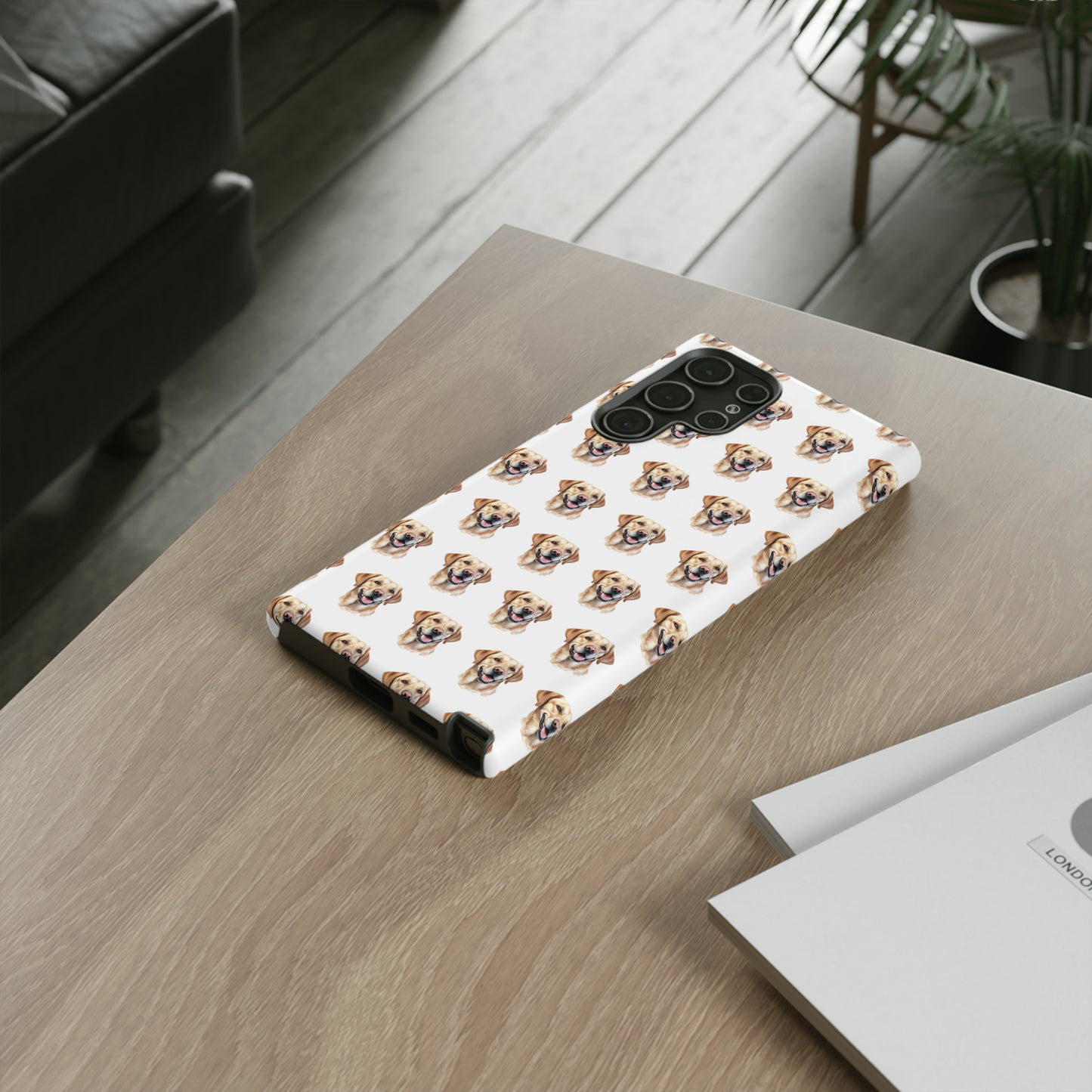 Labrador Retriever Phone Case (White)