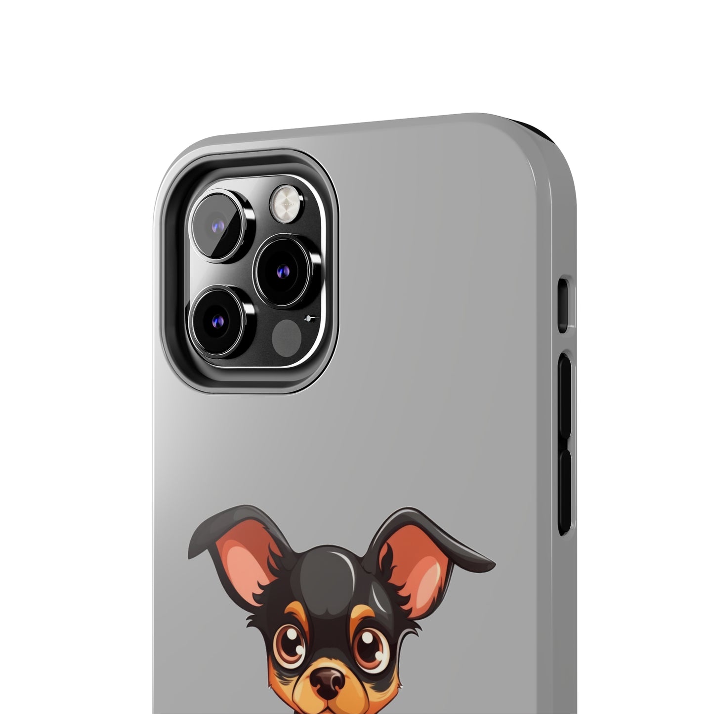 Light Grey Chihuahua Tough Phone Case
