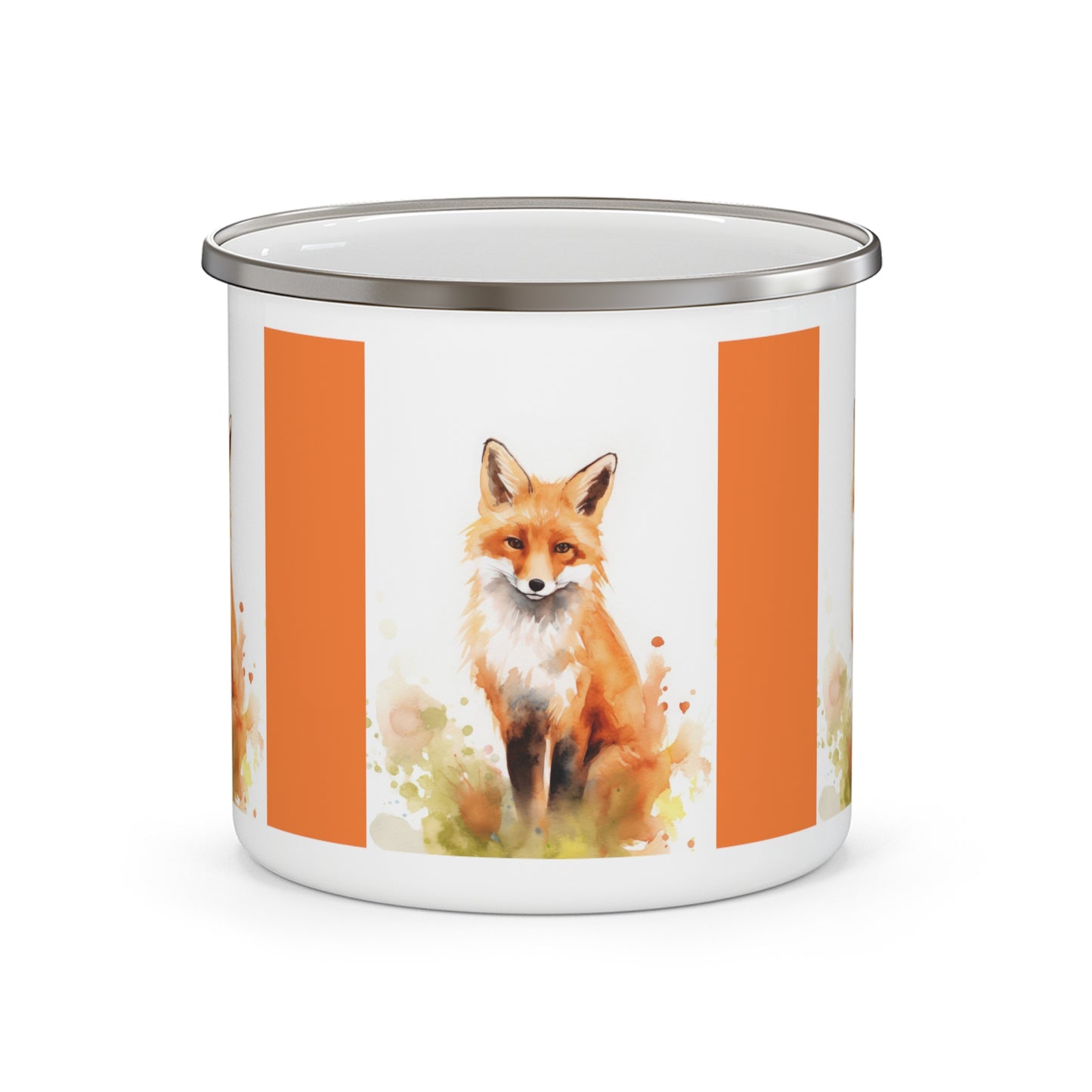 Fox Enamel Camping Mug