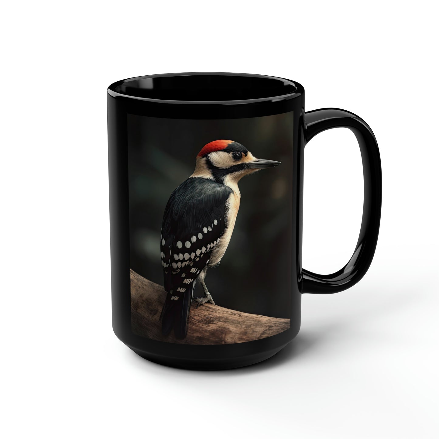 Woodpecker Mug - 15oz Ceramic Mug
