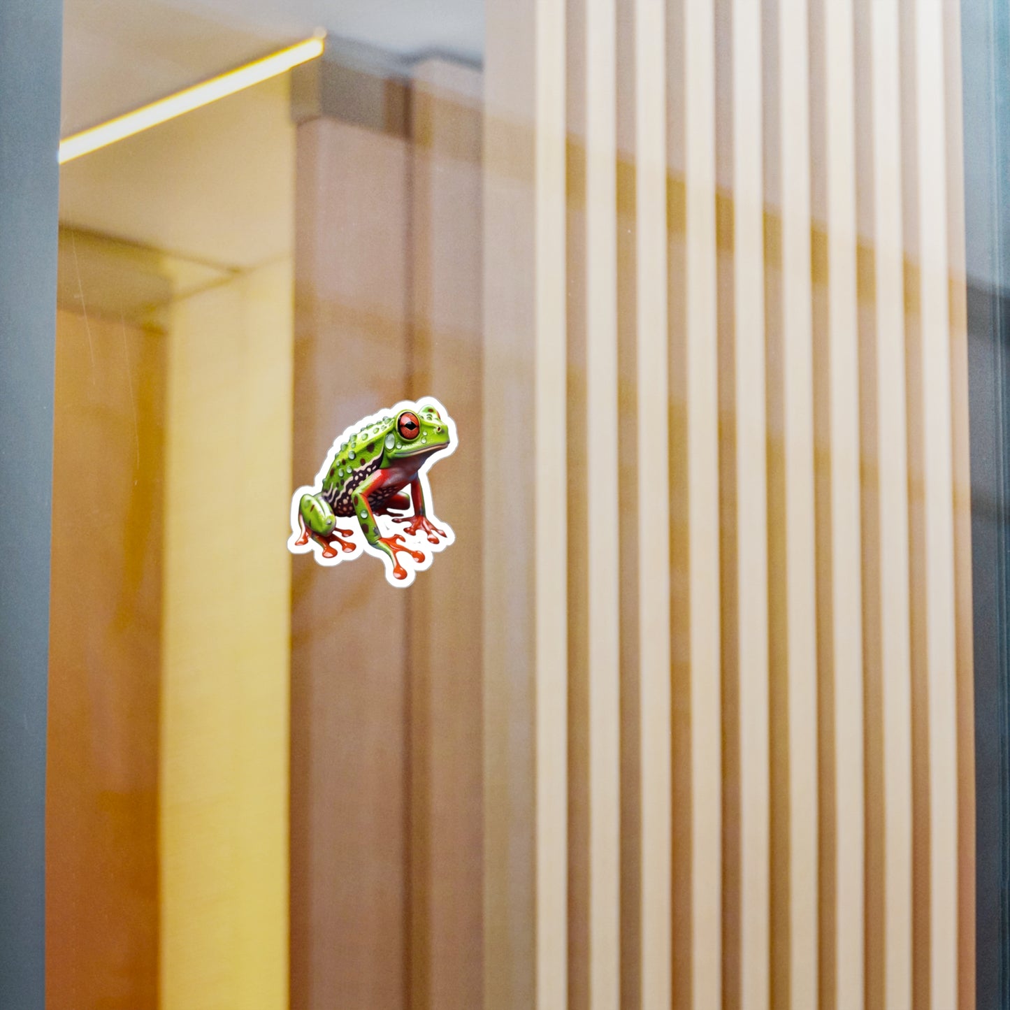 Frog Sticker | Frog Vinyl Decal | Car Decal | Laptop Sticker | Window Decal