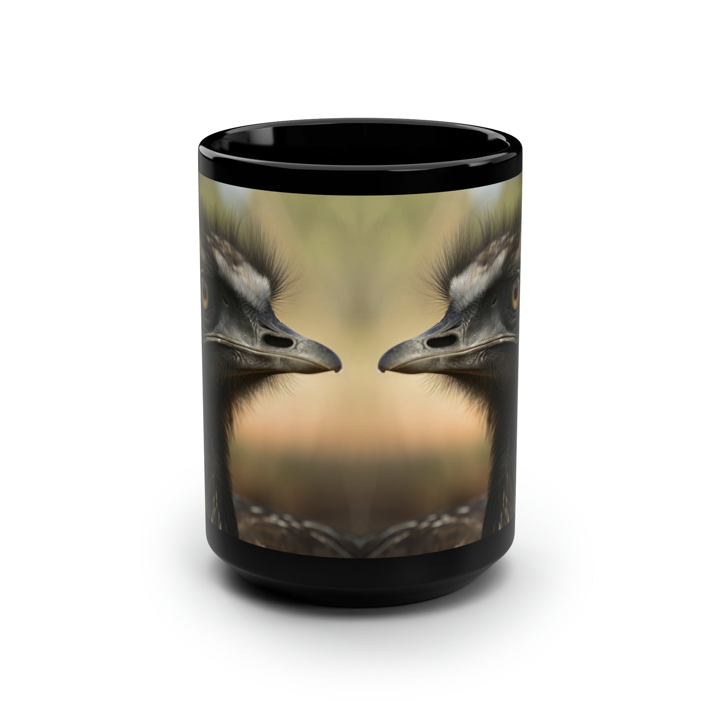 Emu Mug - 15 oz Ceramic Mug