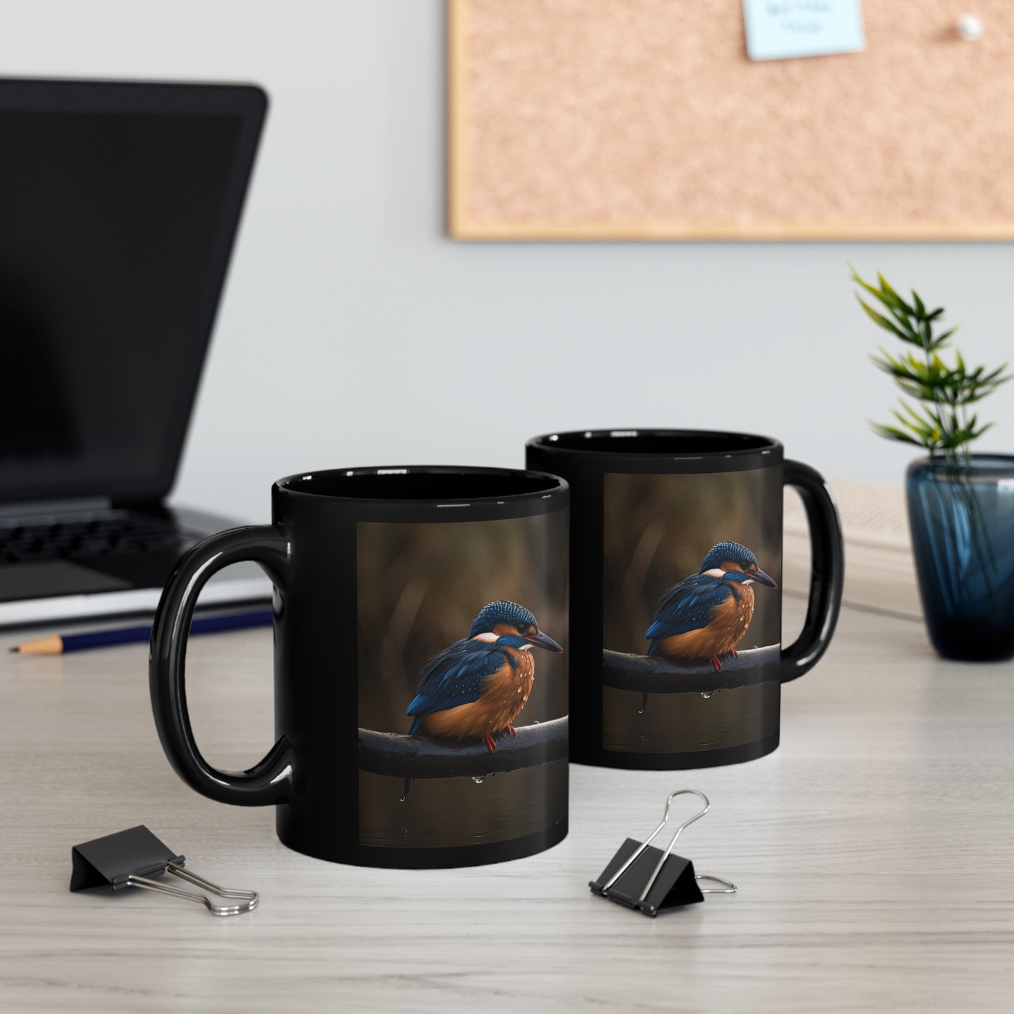 Kingfisher Mug - Ceramic - 11 oz