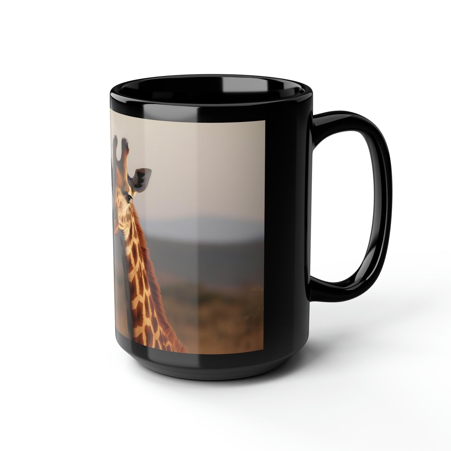 Giraffe Mug - 15 oz Ceramic Mug