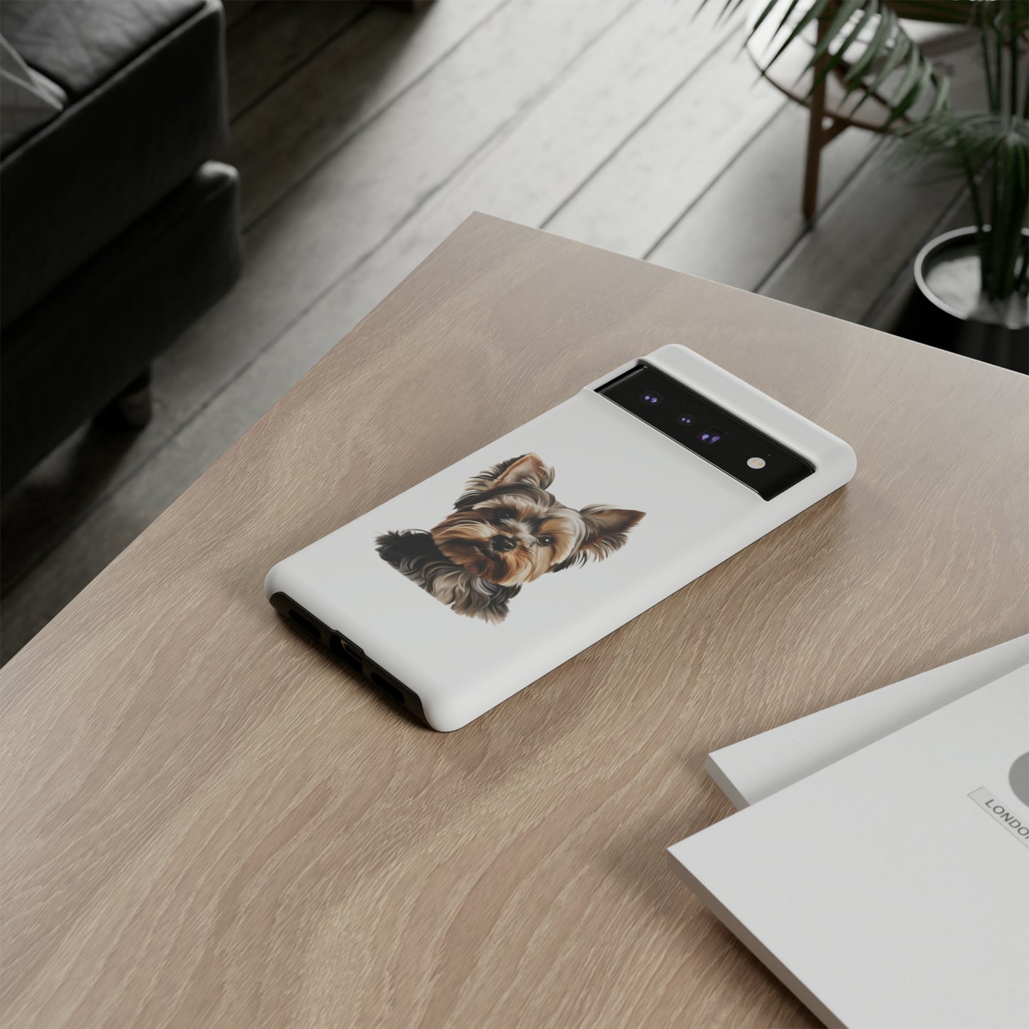 Yorkshire Terrier Phone Case (White)