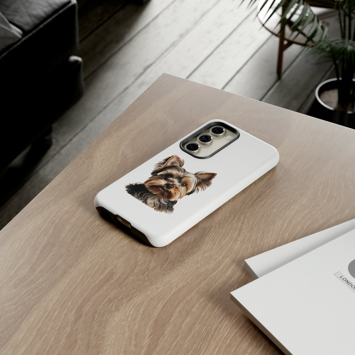 Yorkshire Terrier Phone Case (White)
