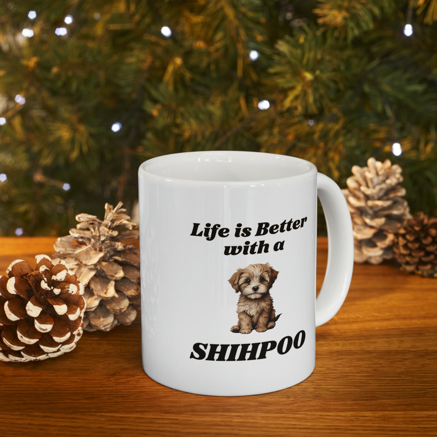 Shihpoo Mug - 11 oz