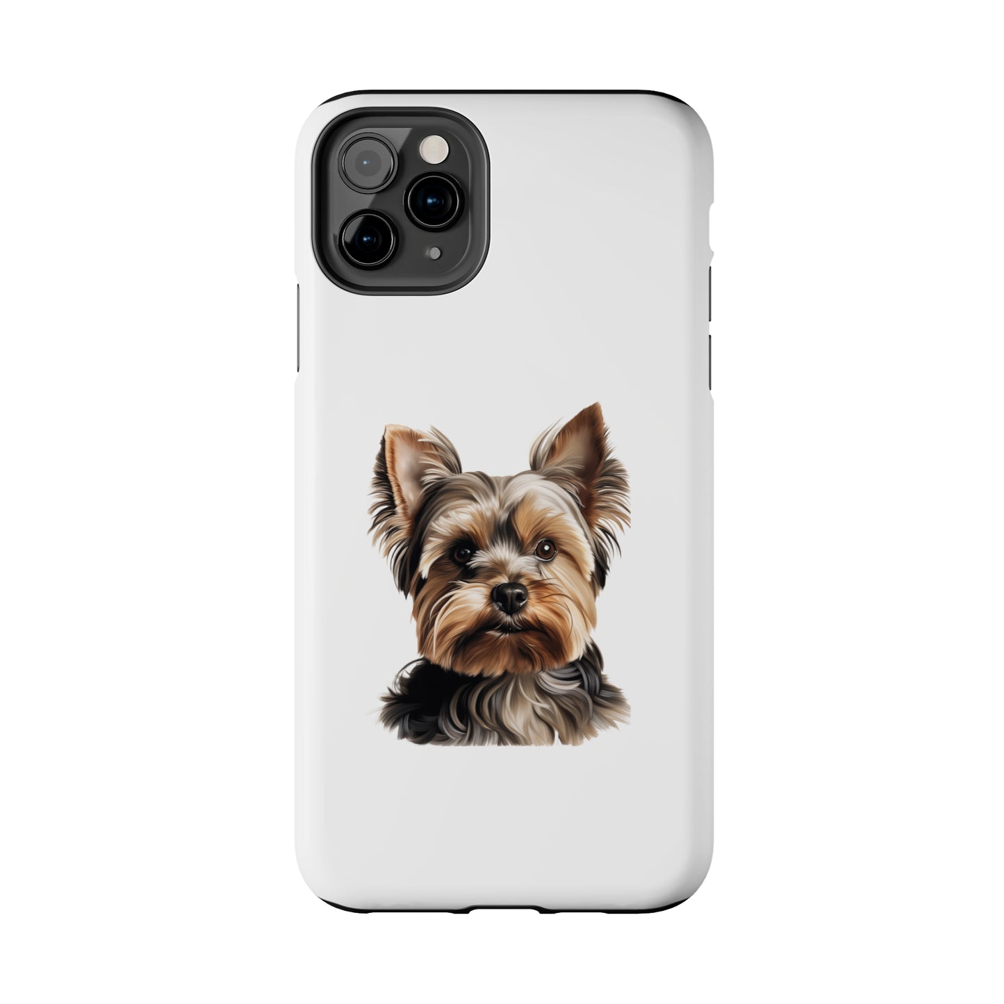 Yorkshire Terrier Tough Phone Case (White)