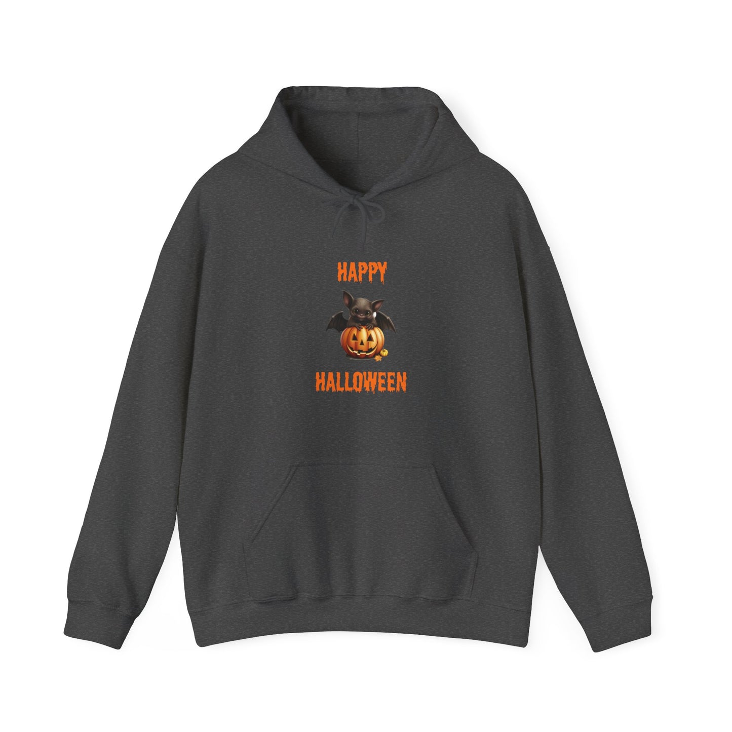Happy Halloween Bat Hoodie - Unisex Heavy Blend Hooded Sweatshirt