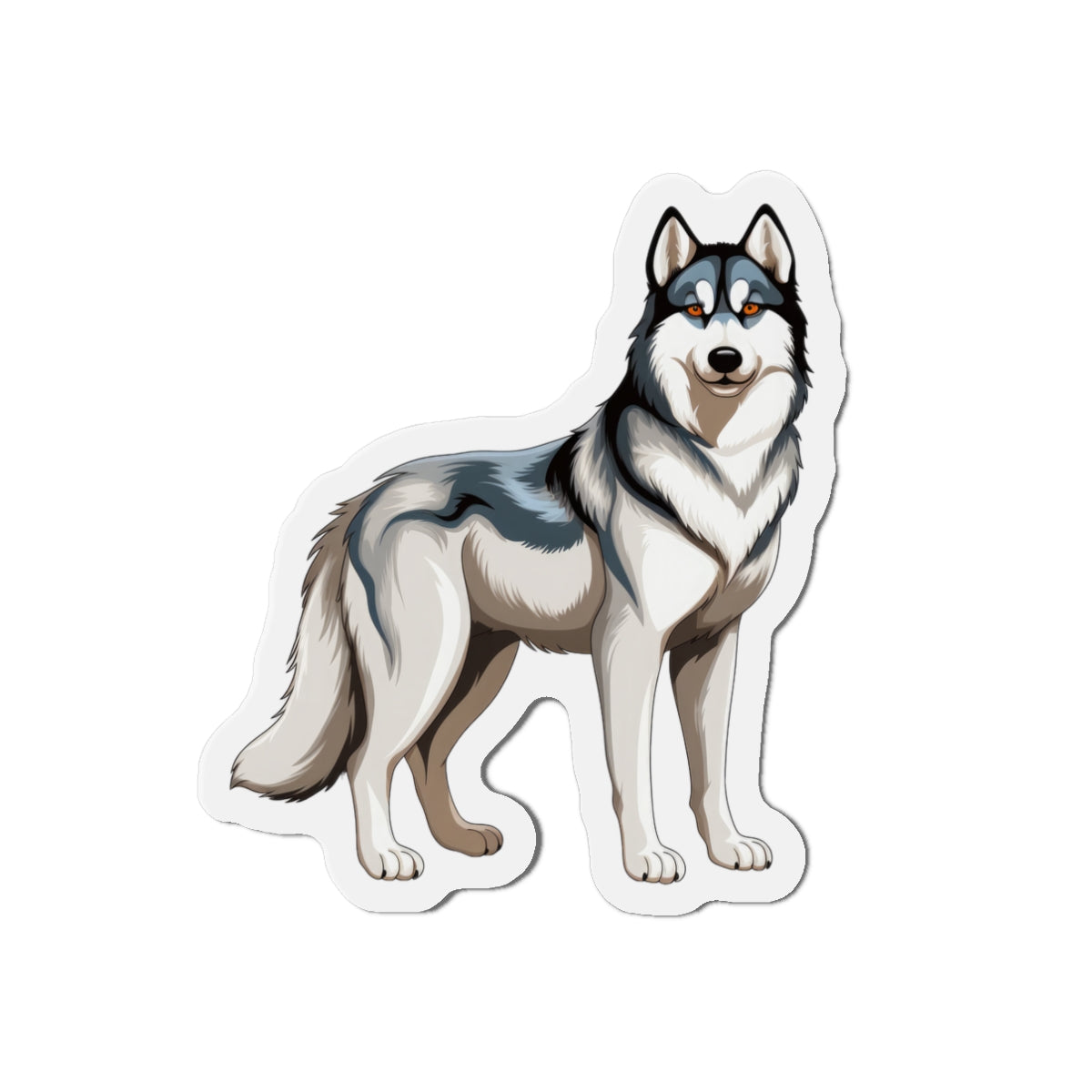 Husky Die-Cut Magnet