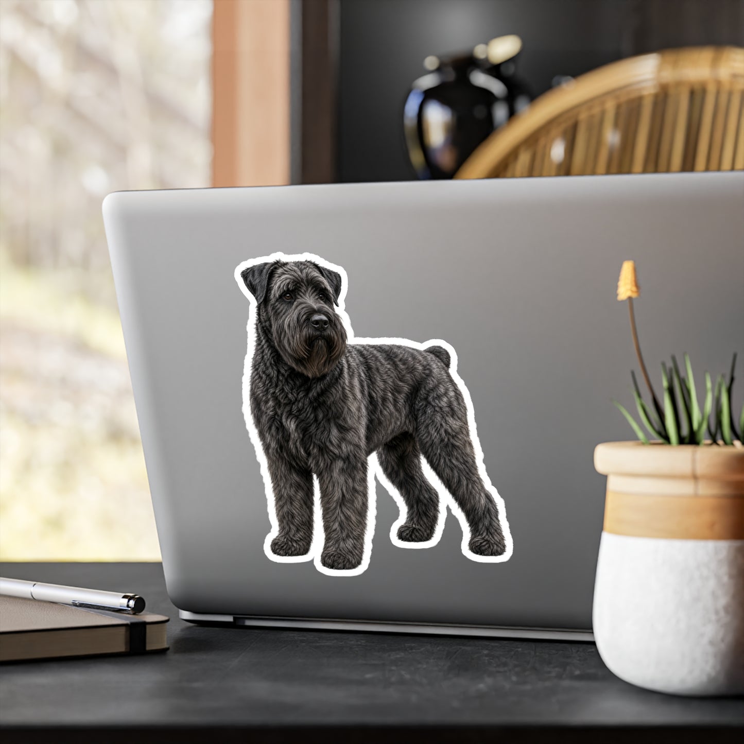 Bouvier des Flandres Sticker | Waterproof Vinyl Decal | Dog Lover Gift