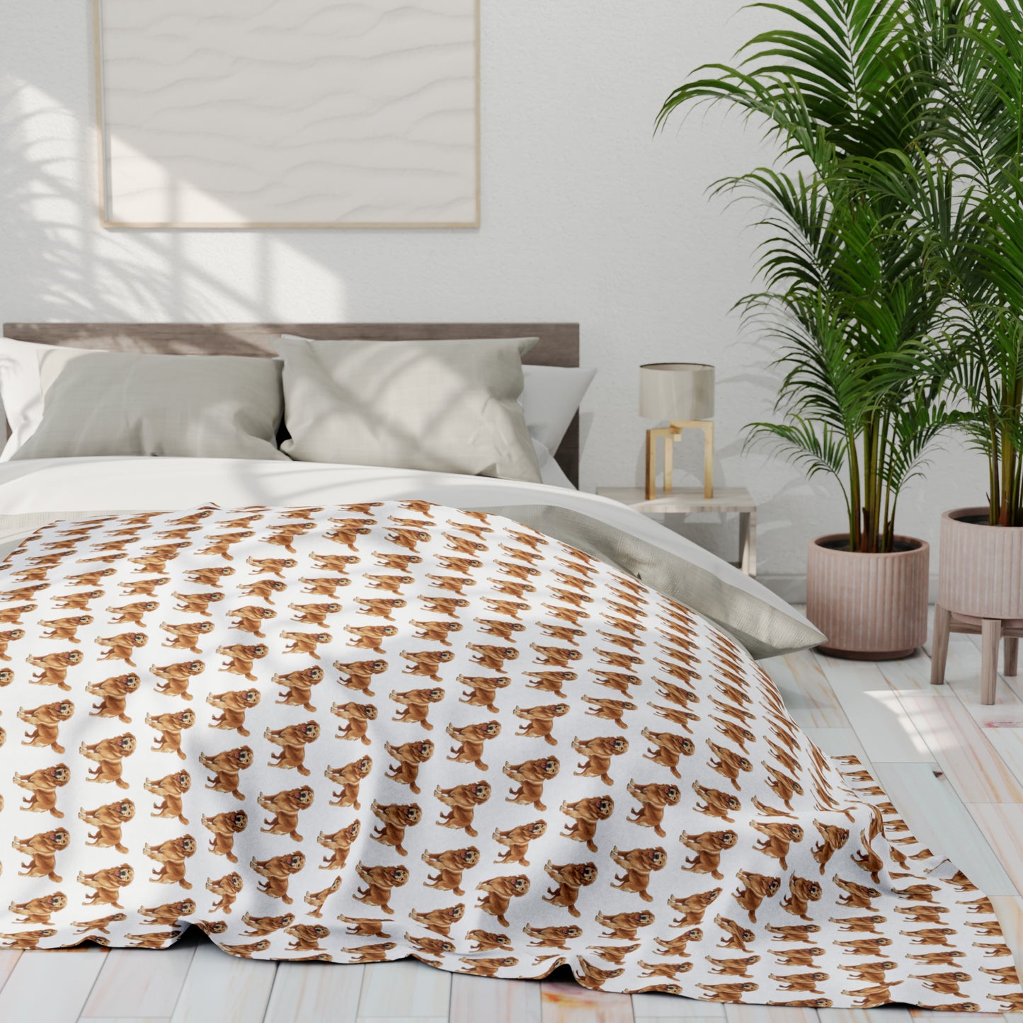 Golden Retriever Arctic Fleece Blanket