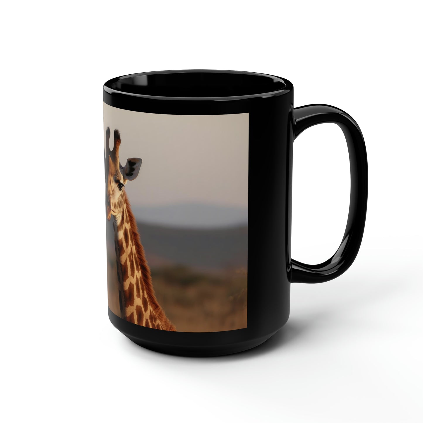 Giraffe Mug - 15 oz Ceramic Mug