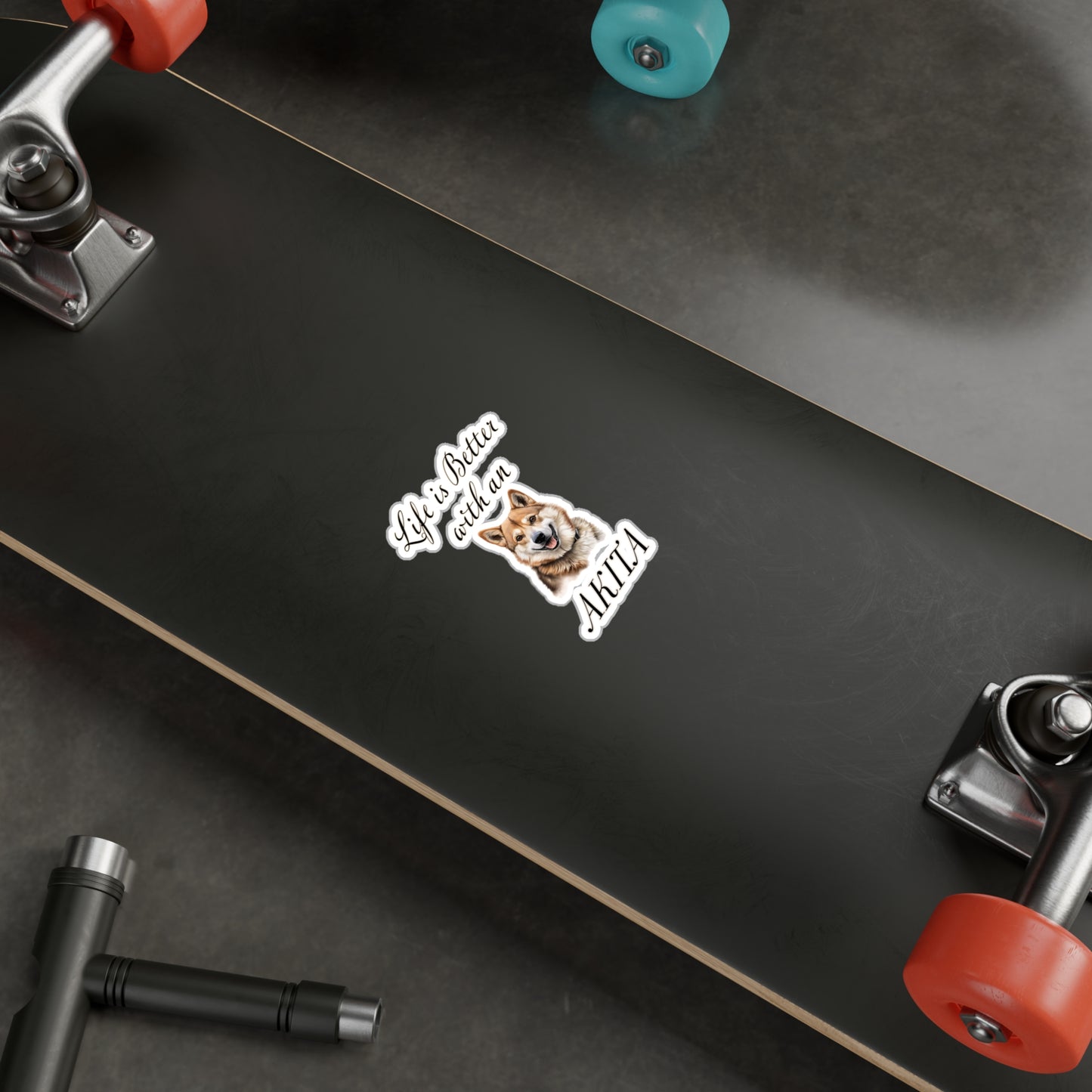 Akita Sticker - Vinyl Dog Decals