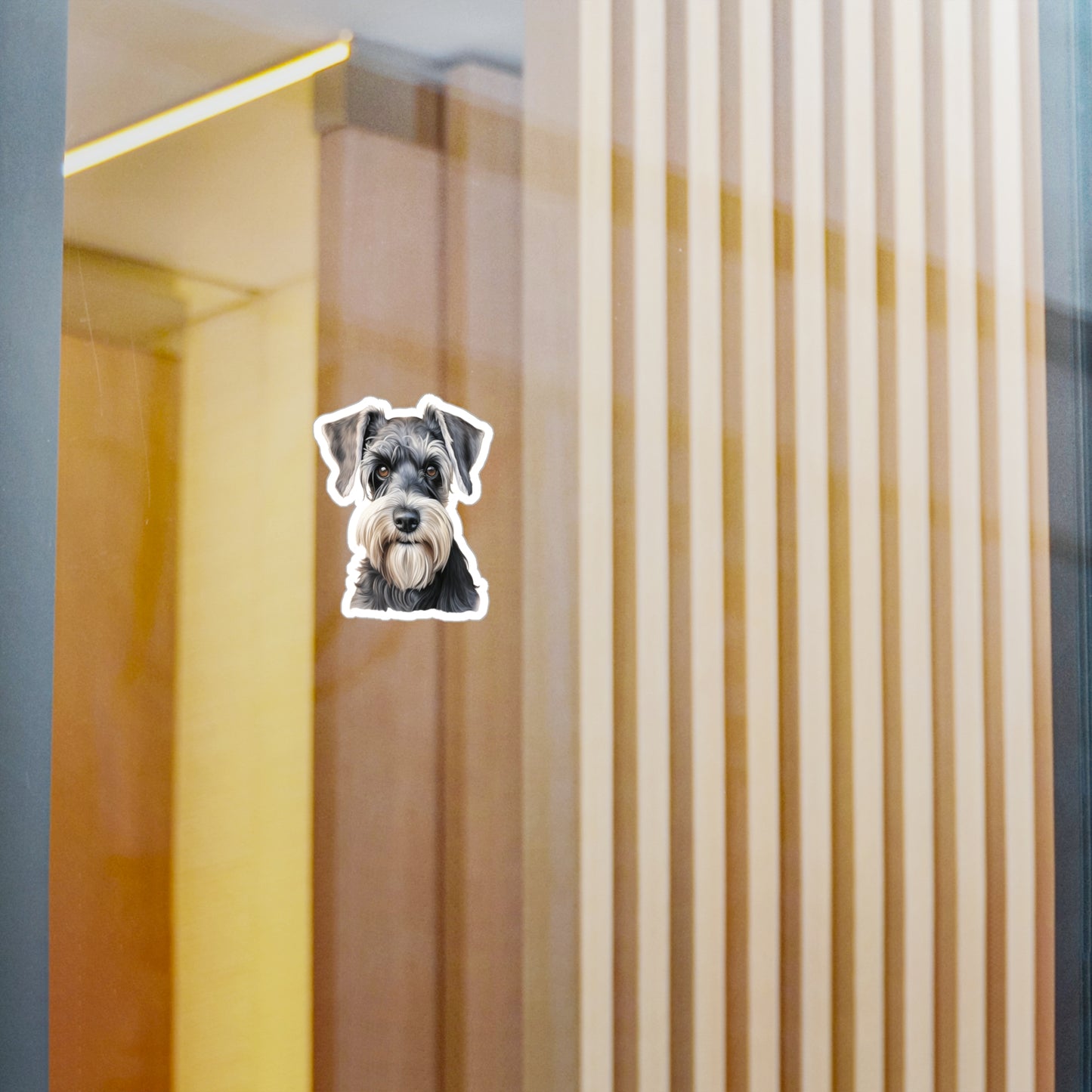 Schnauzer Sticker - Kiss-Cut Dog Vinyl Decals