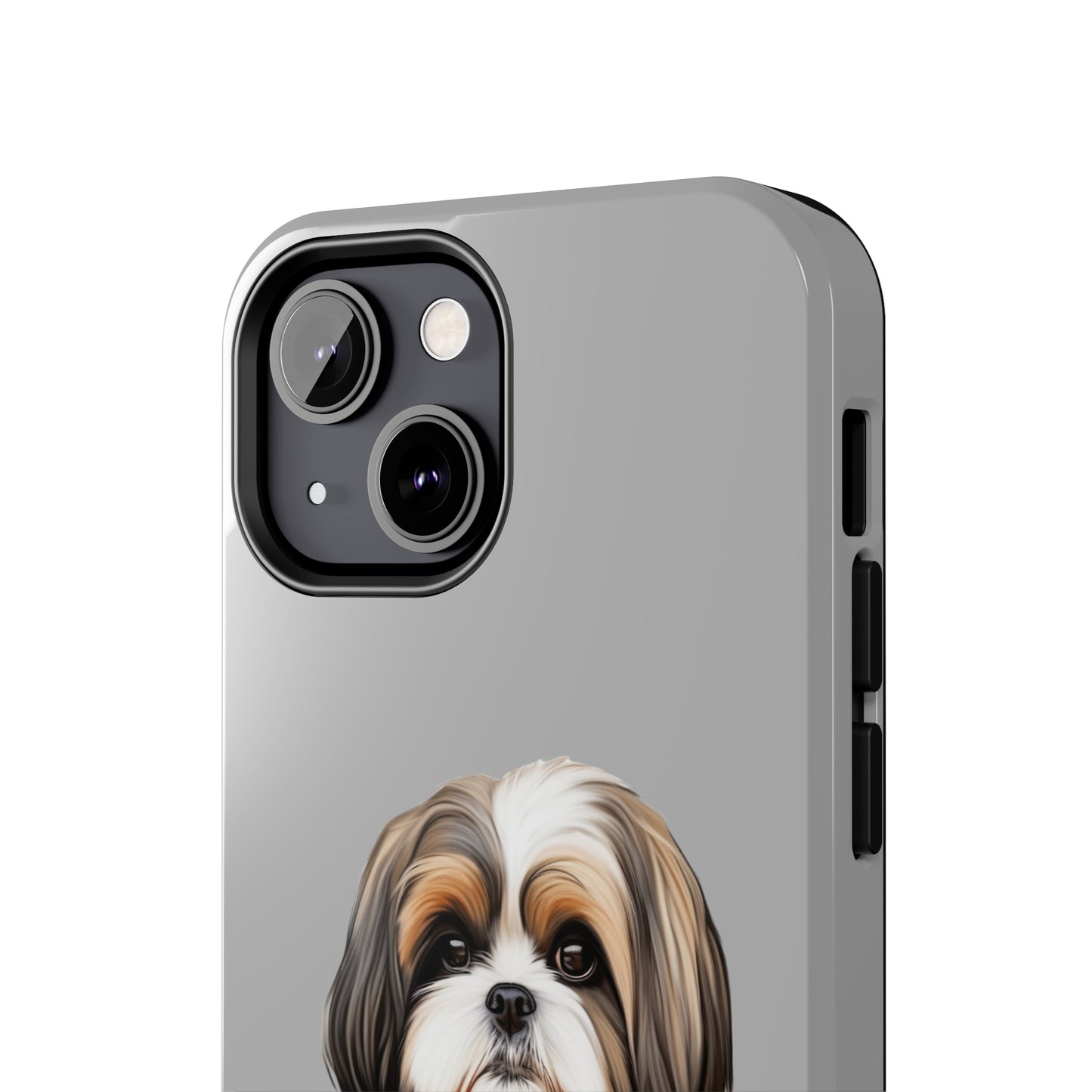 Light Grey Shih Tzu Tough Phone Case