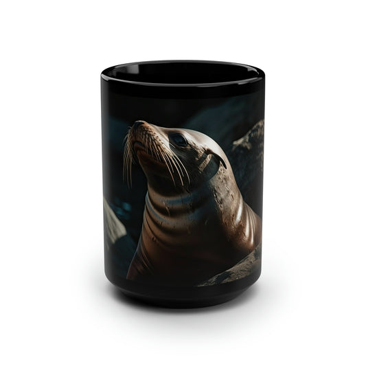 Sea Lion Mug - 15oz Ceramic Mug