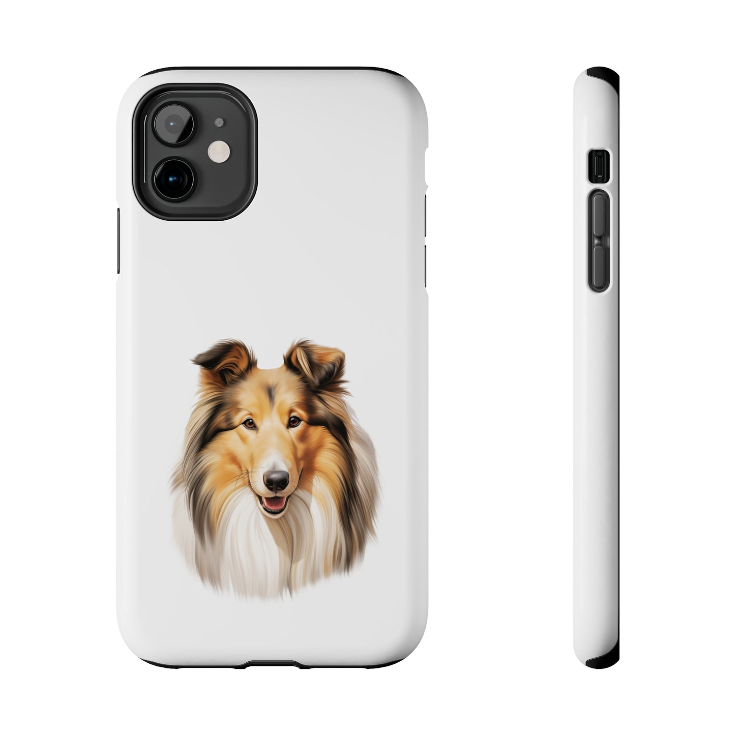Rough Collie Tough Phone Case